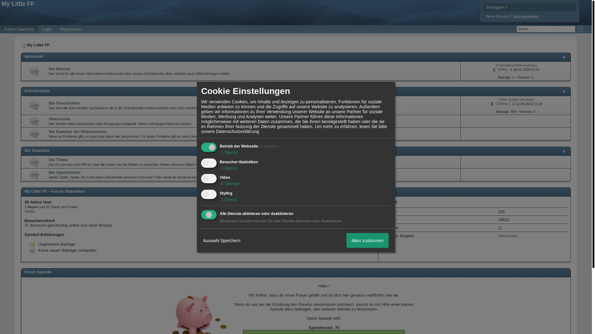 website screenshot of https://831525.forumprofi.de/