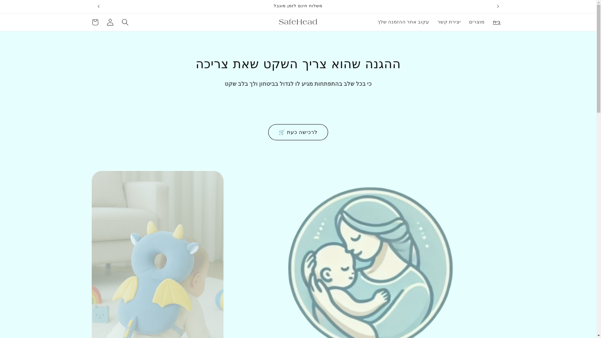 website screenshot of https://safehead.shop/