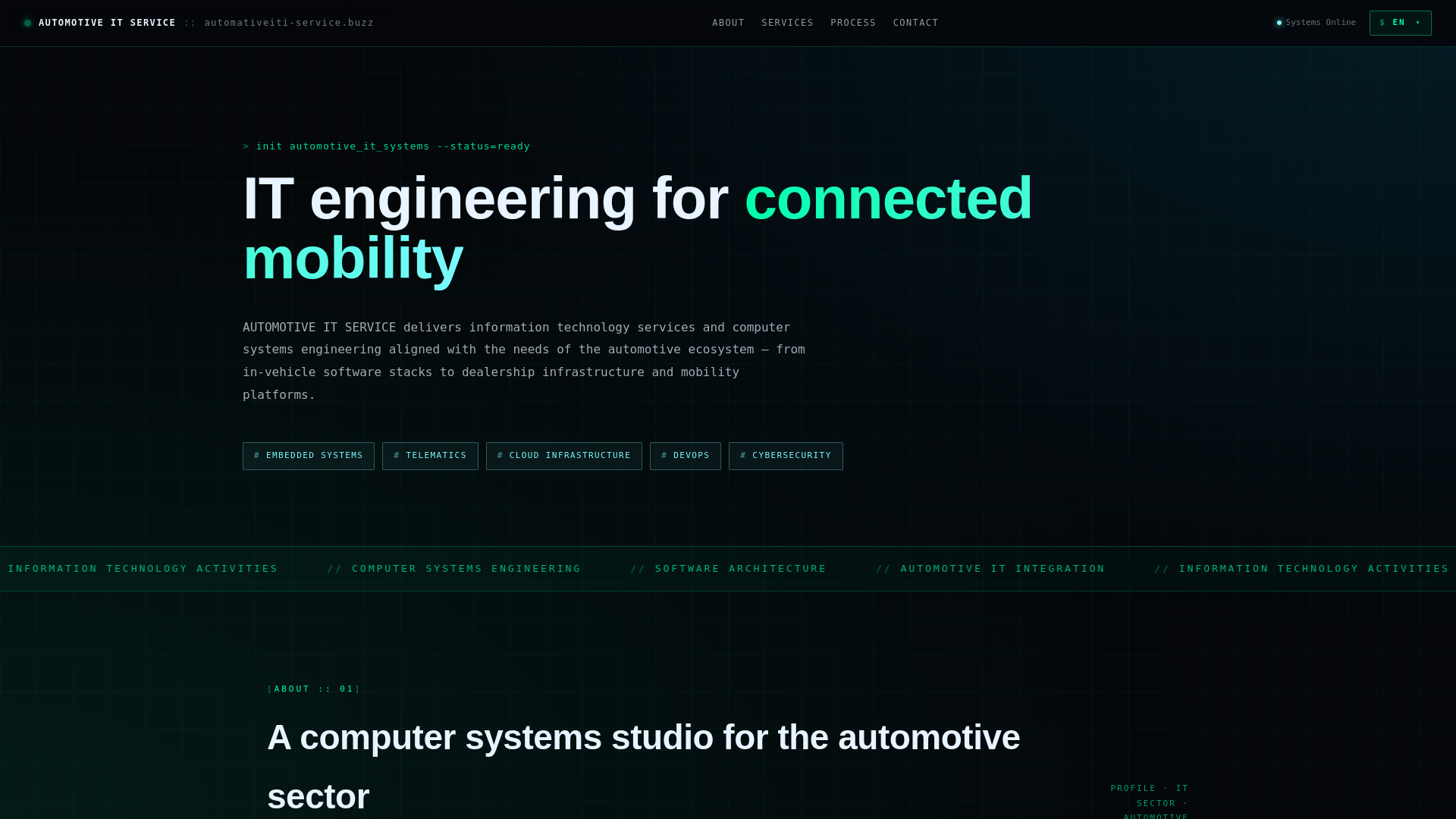 website screenshot of https://automativeiti-service.buzz/