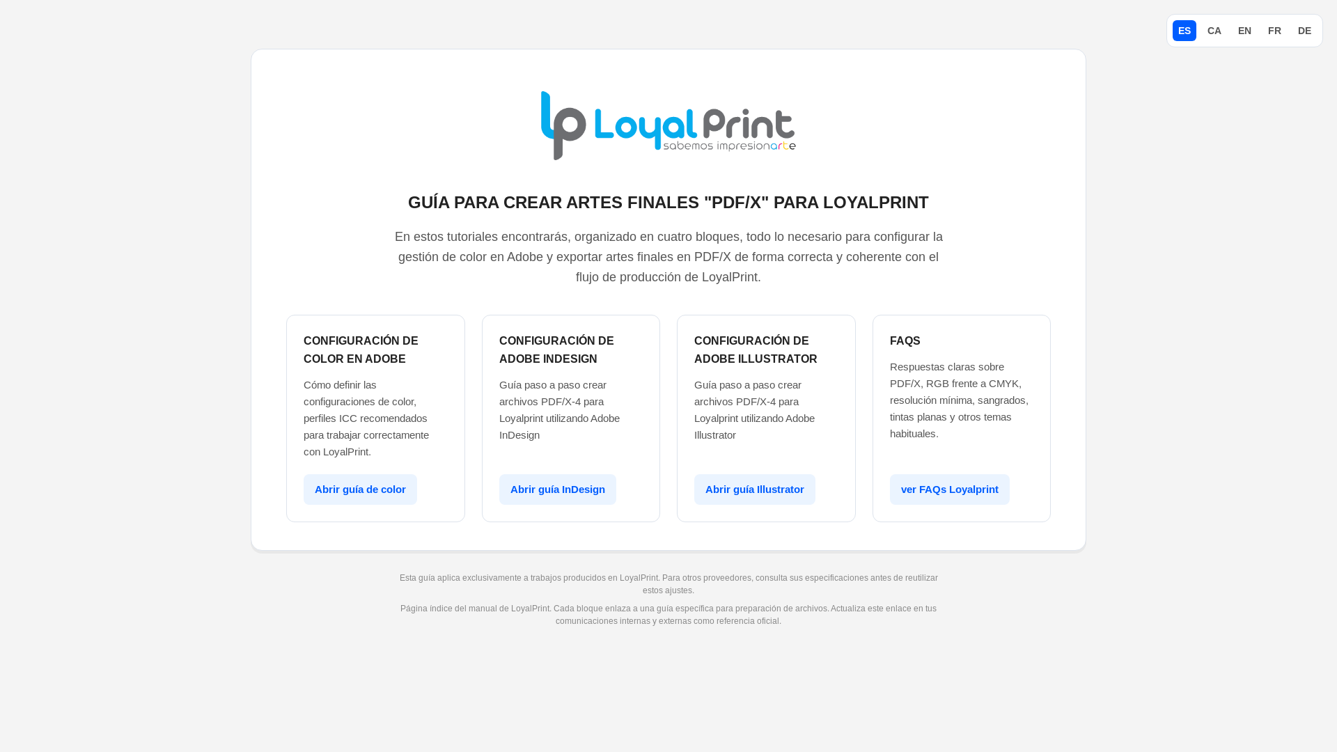 website screenshot of https://loyalprint.pages.dev/