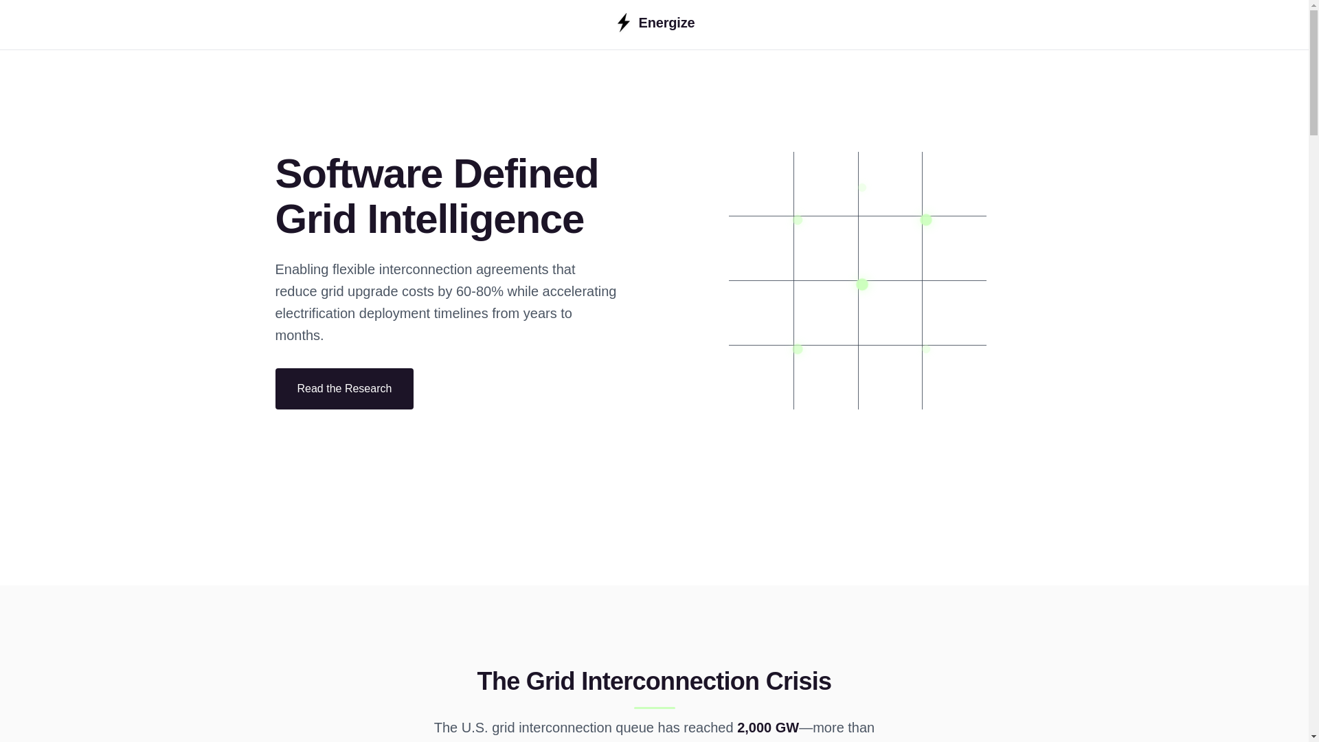 website screenshot of https://energize-web-site.pages.dev/