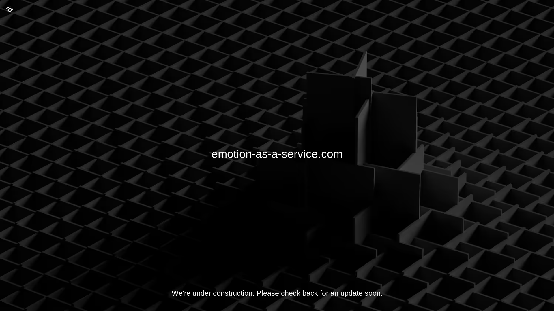 website screenshot of https://emotion-as-a-service.com/