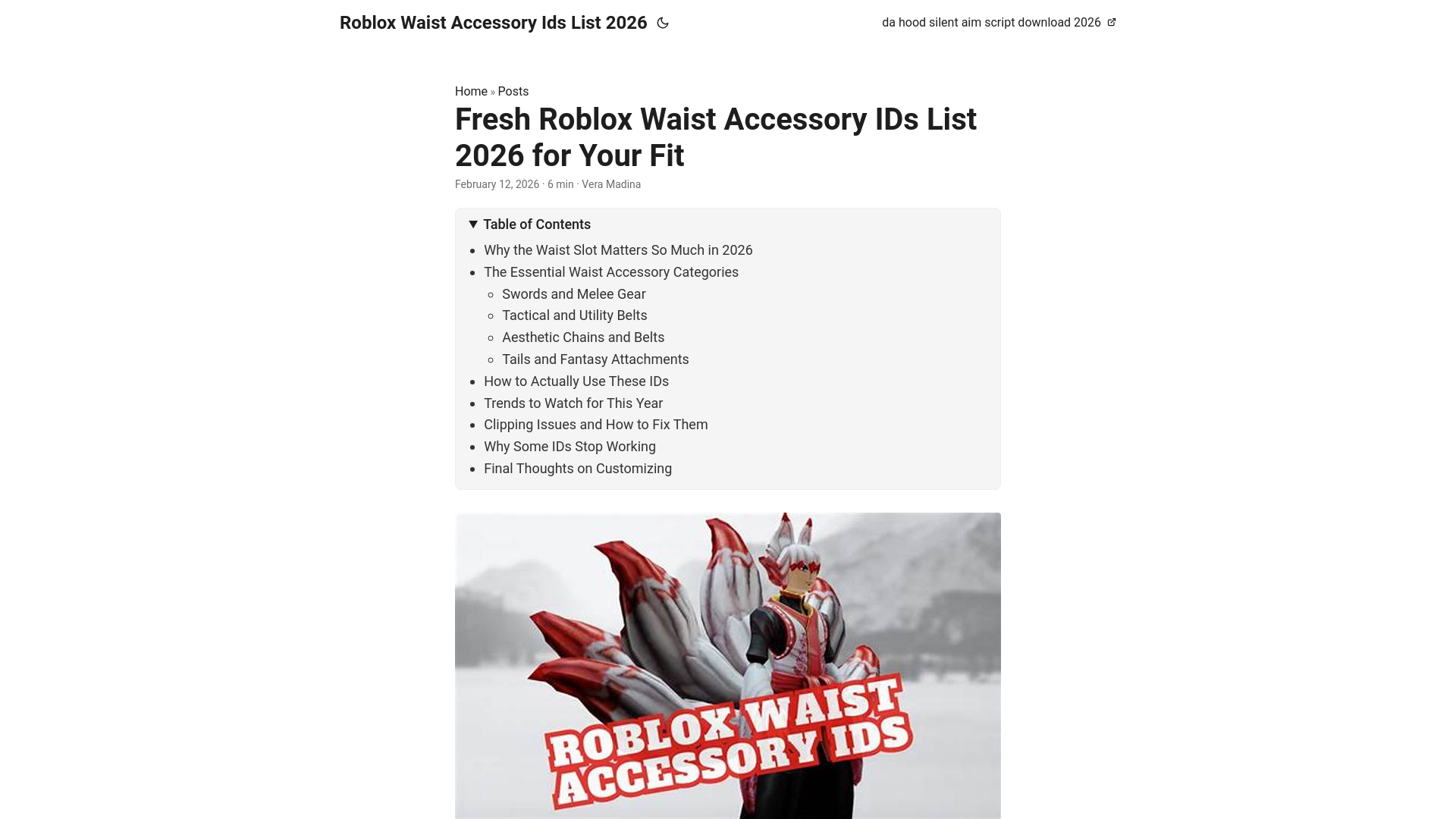 website screenshot of https://roblox-waist-accessory-ids-list-2026.pages.dev/