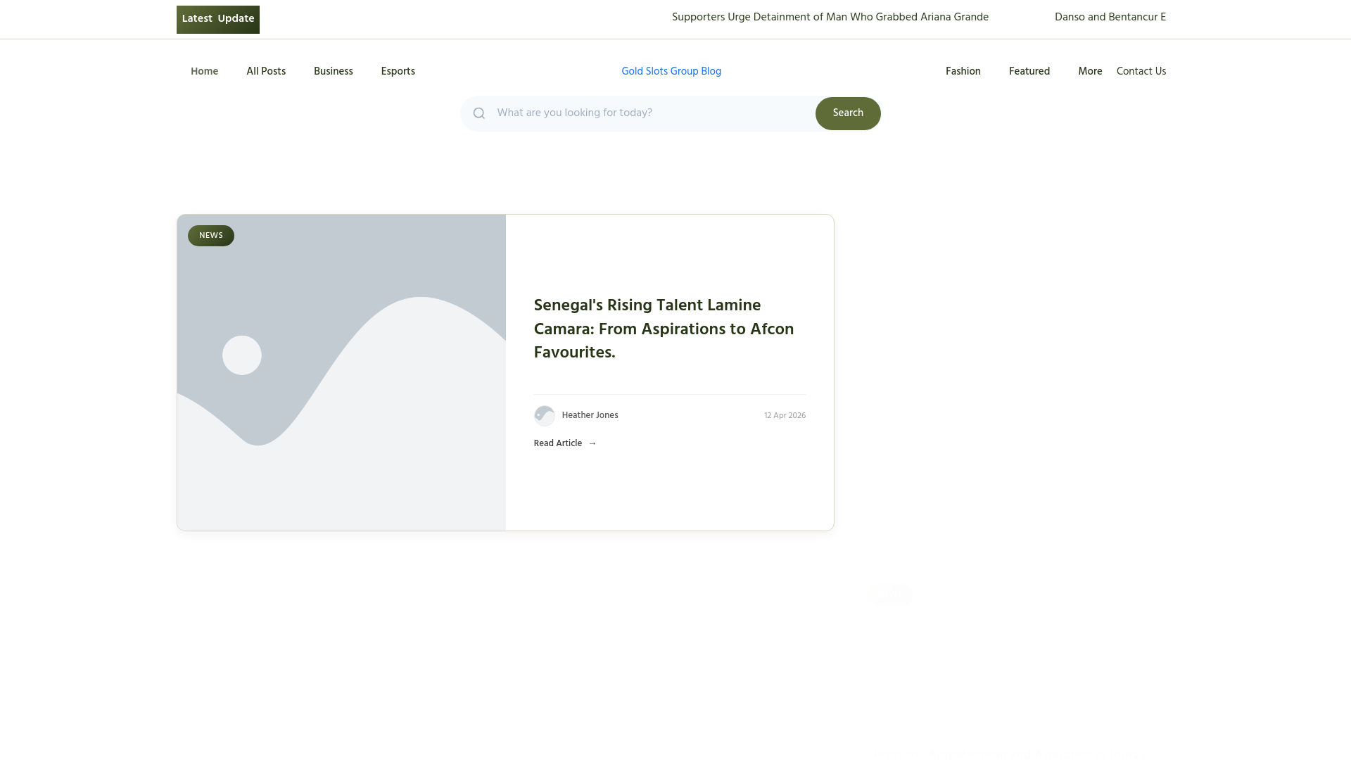 website screenshot of https://goldslotsgroup.nl