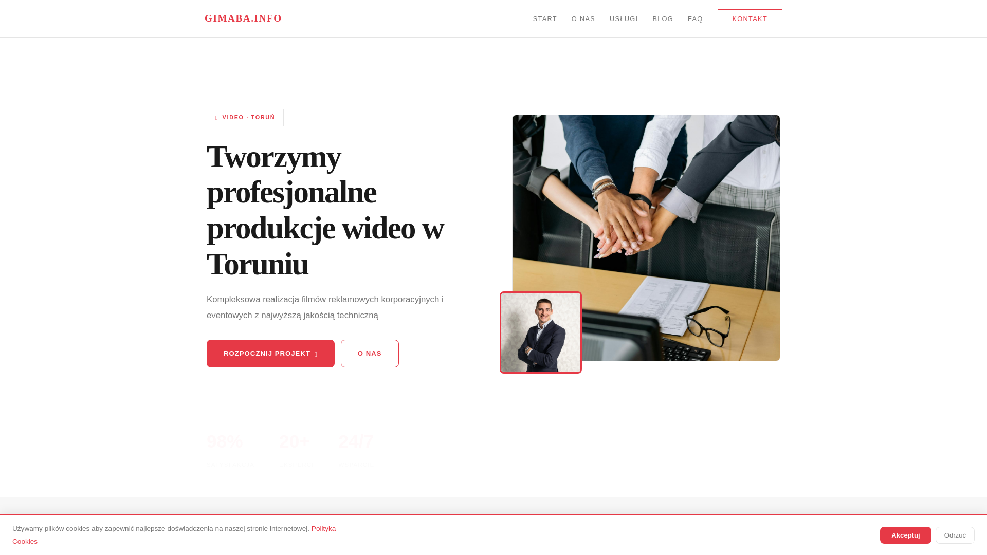 website screenshot of https://gimaba.info/