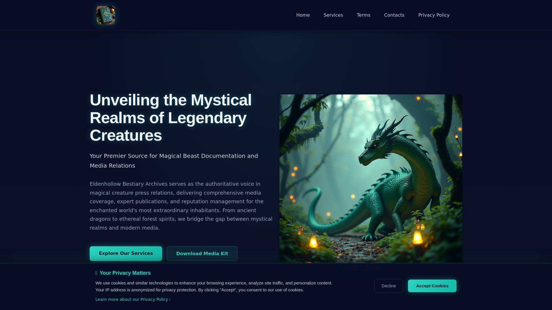 website screenshot of https://magicelden.store/