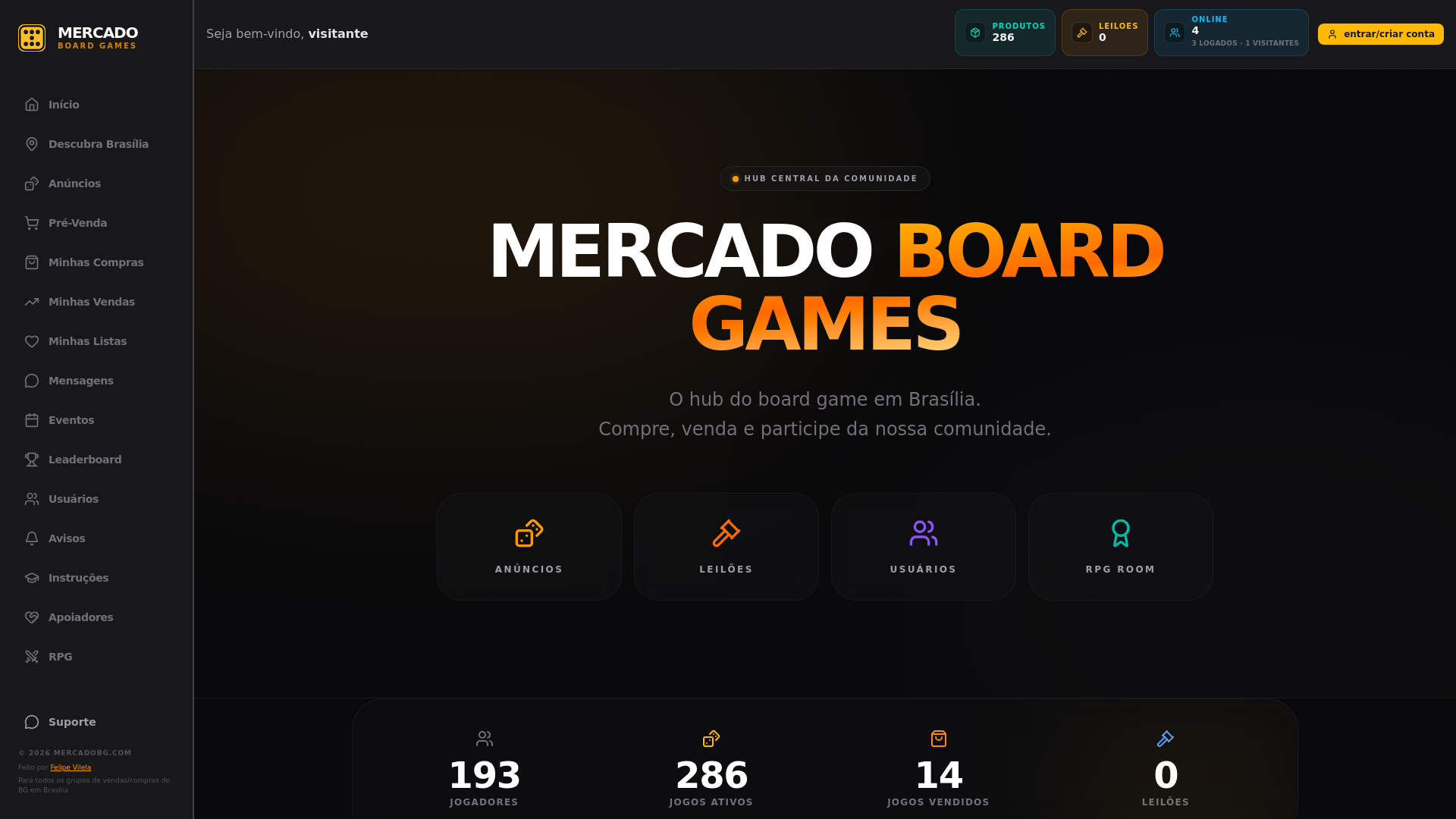 website screenshot of https://mercadobg.com/