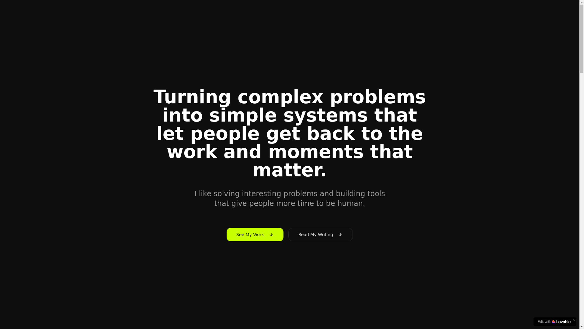 website screenshot of https://johnbrawner.com/