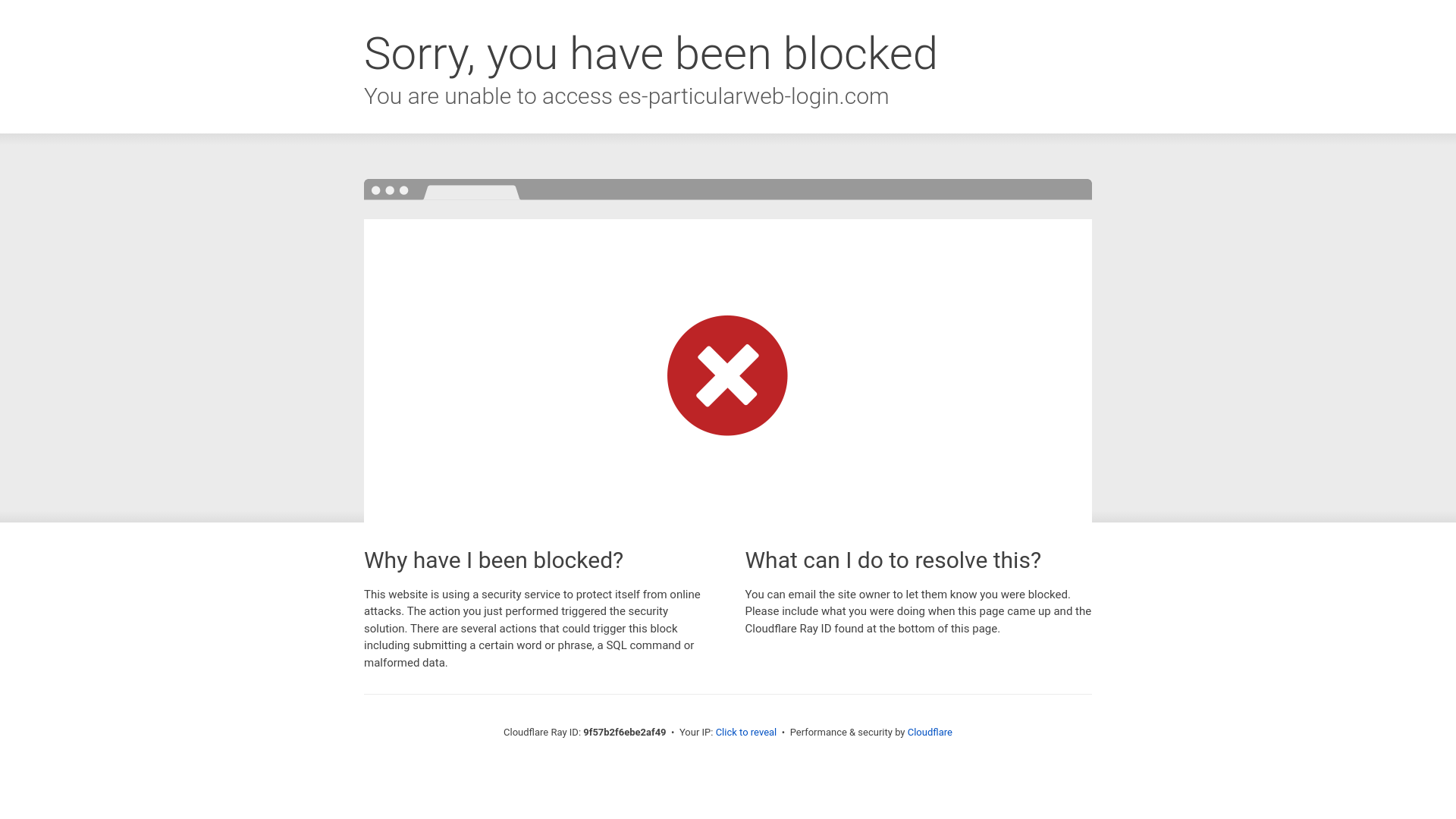 website screenshot of https://es-particularweb-login.com/