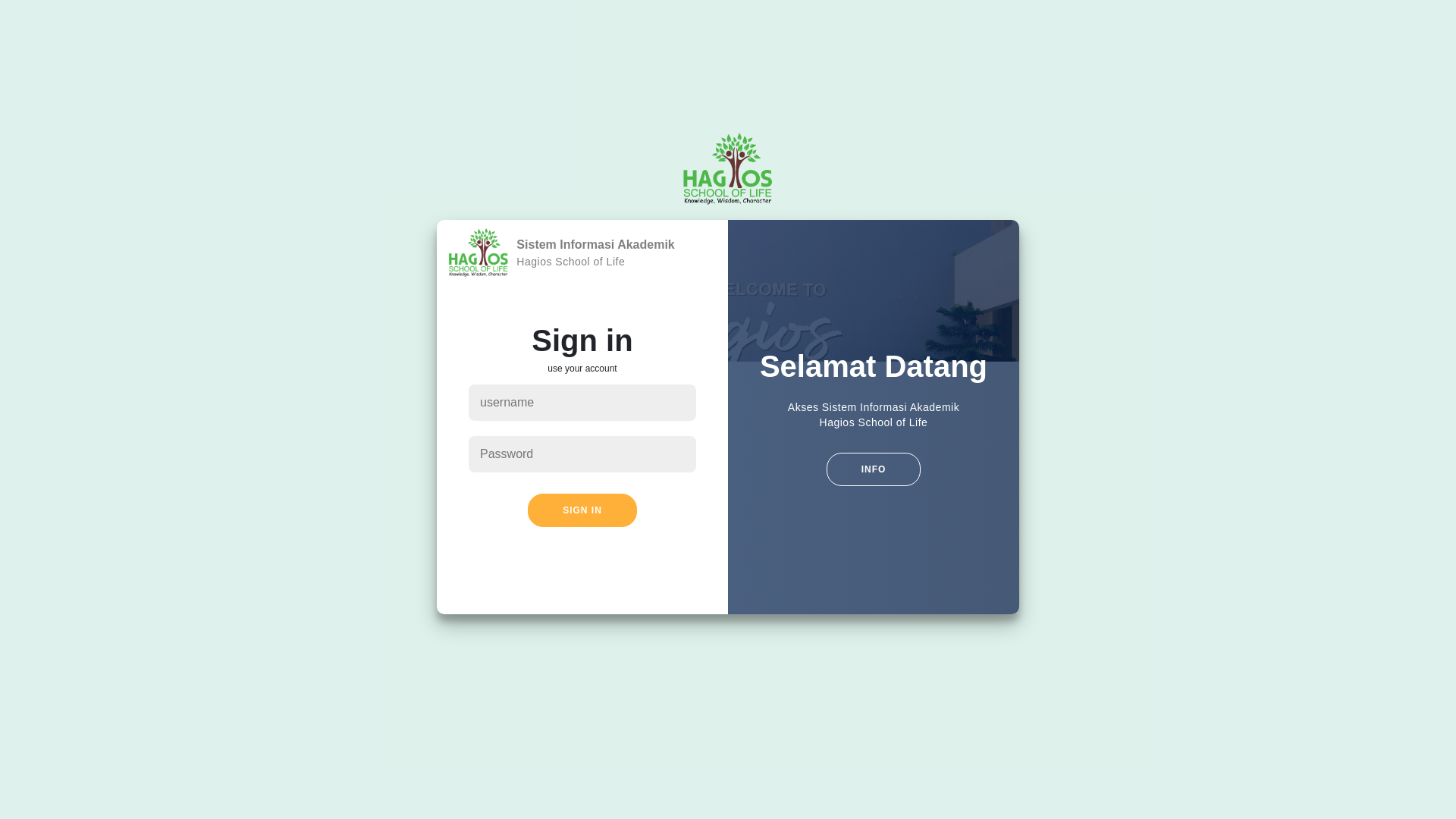 website screenshot of https://siakadhsol.pages.dev/