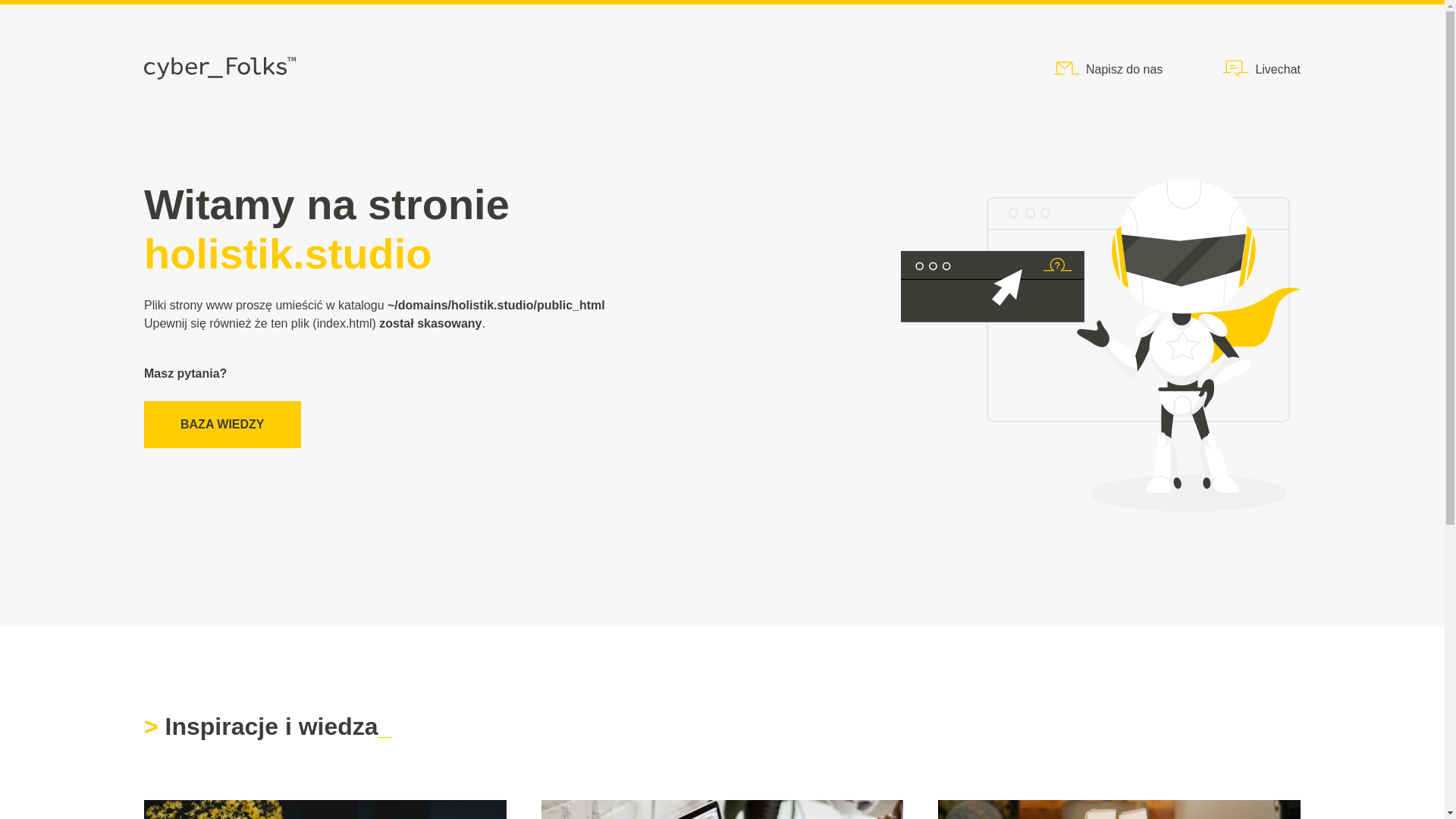 website screenshot of https://holistik.studio/
