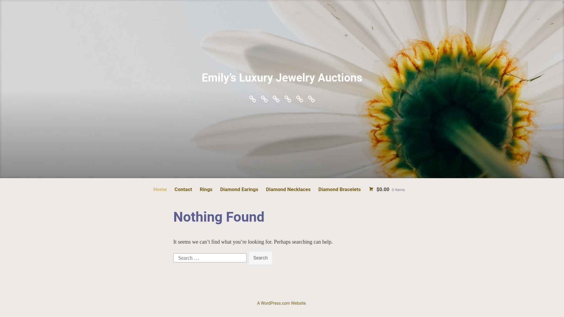 website screenshot of https://novadnsparking.shop/