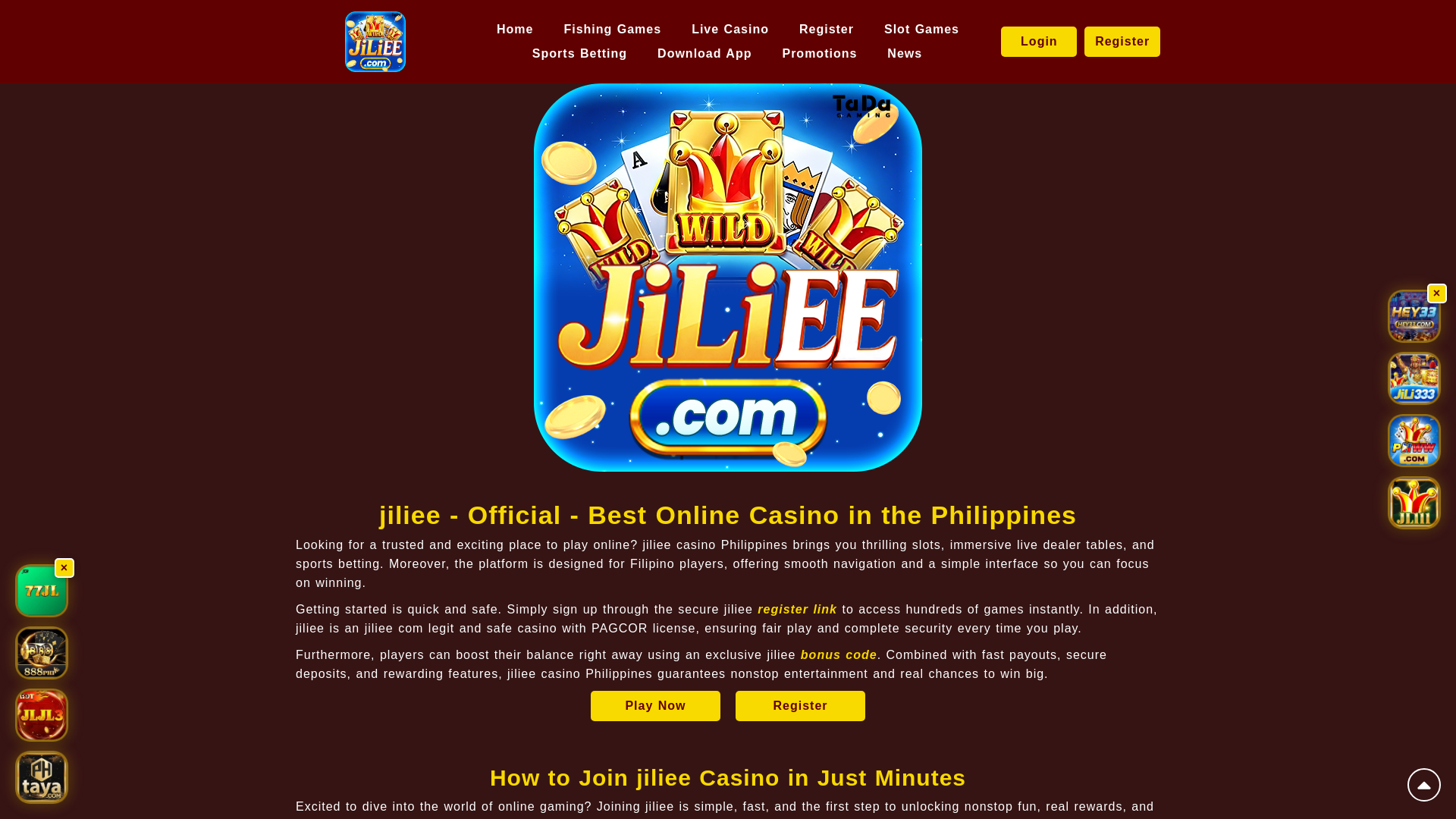 website screenshot of https://jilieesiyam.com/