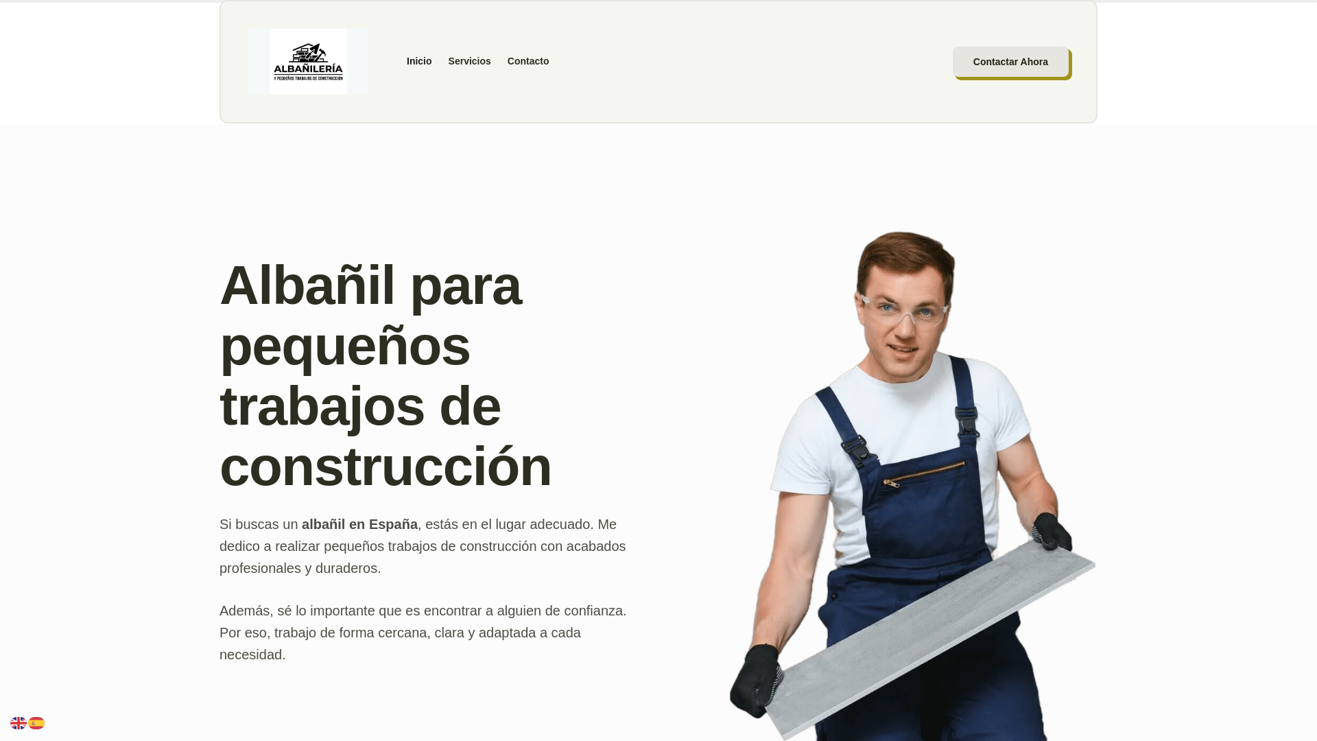 website screenshot of https://tomastodo.es
