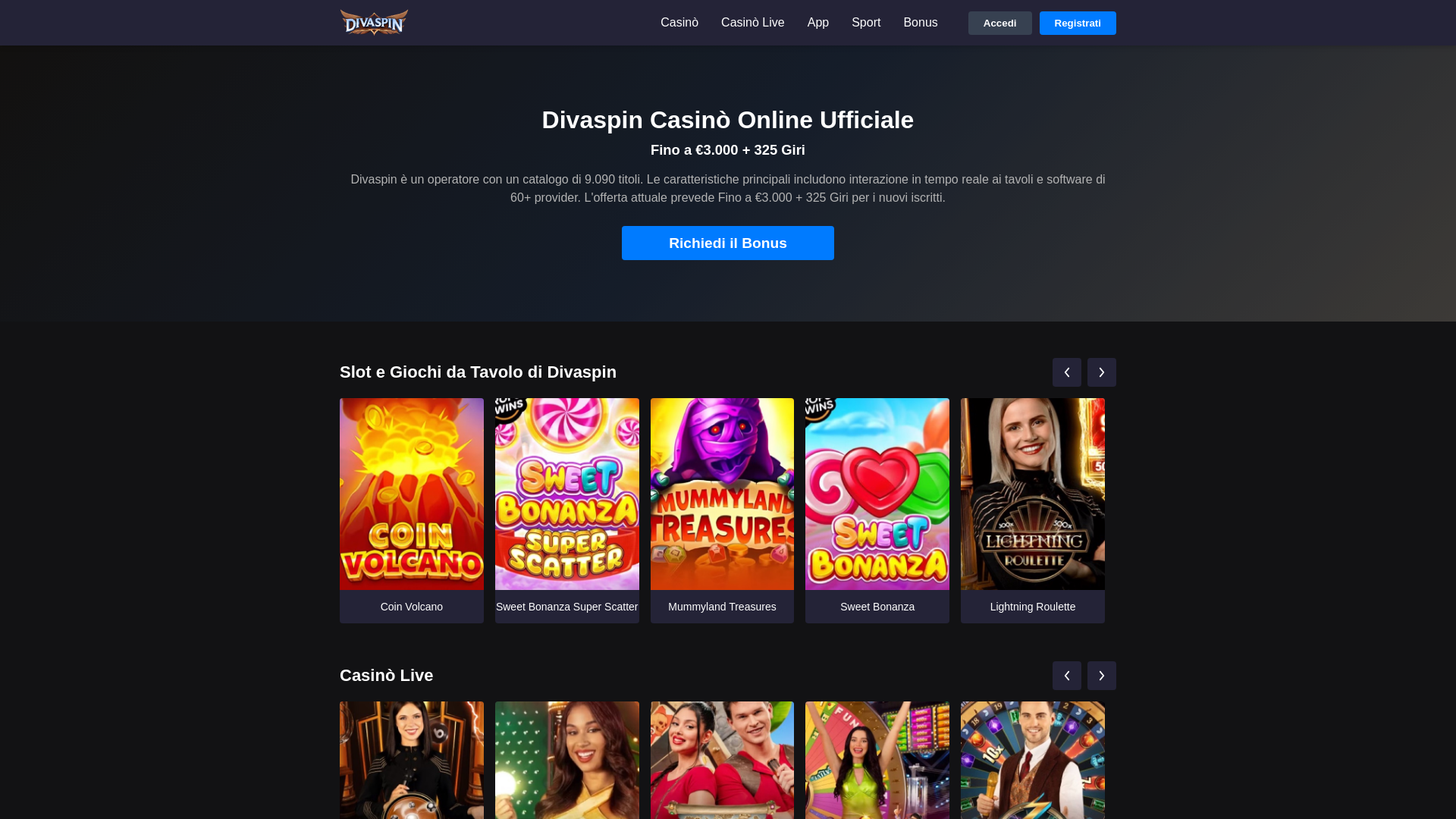 website screenshot of https://divaspin-casino-it-com.pages.dev/