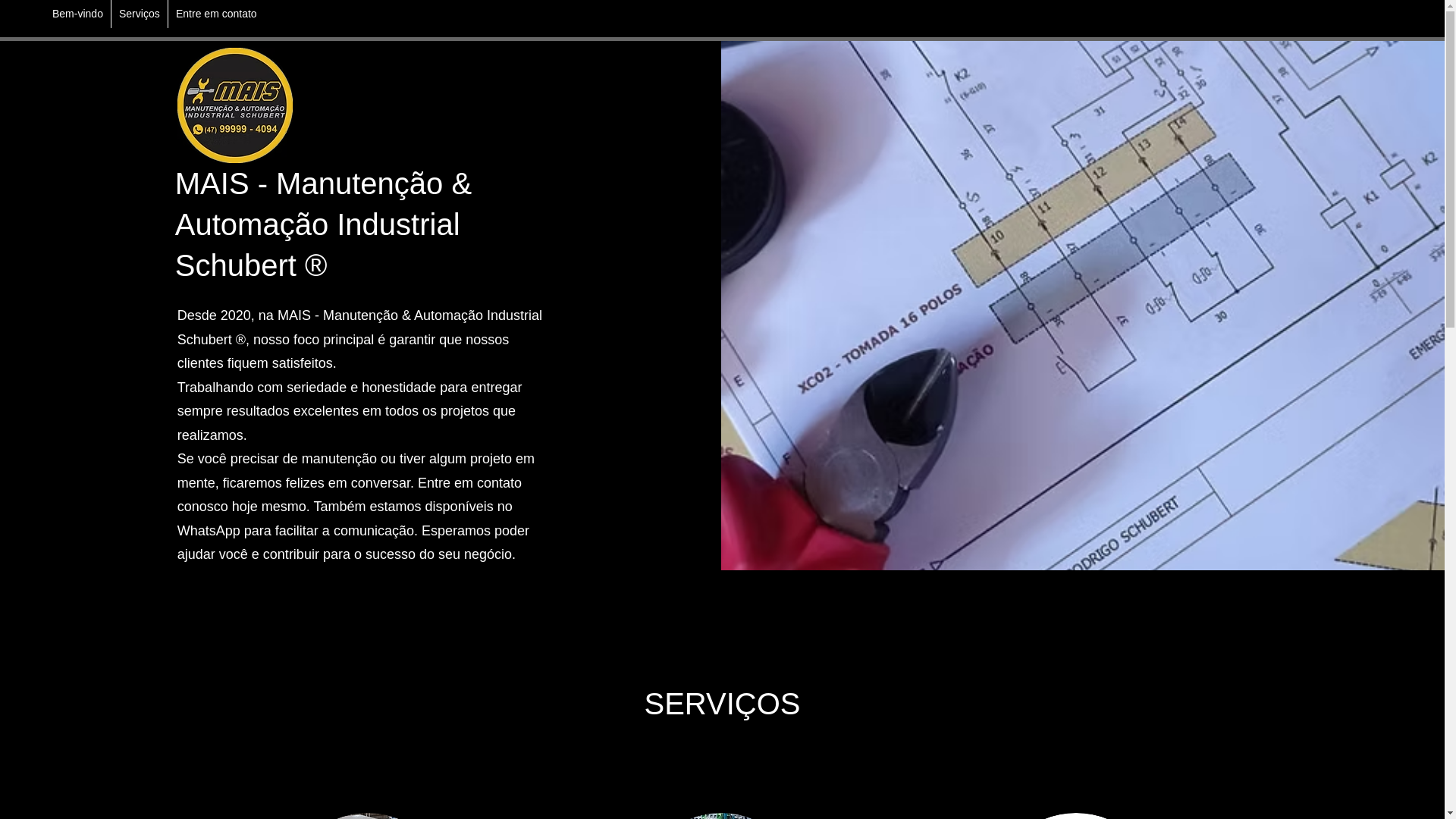 website screenshot of https://maismanutencao.com.br/