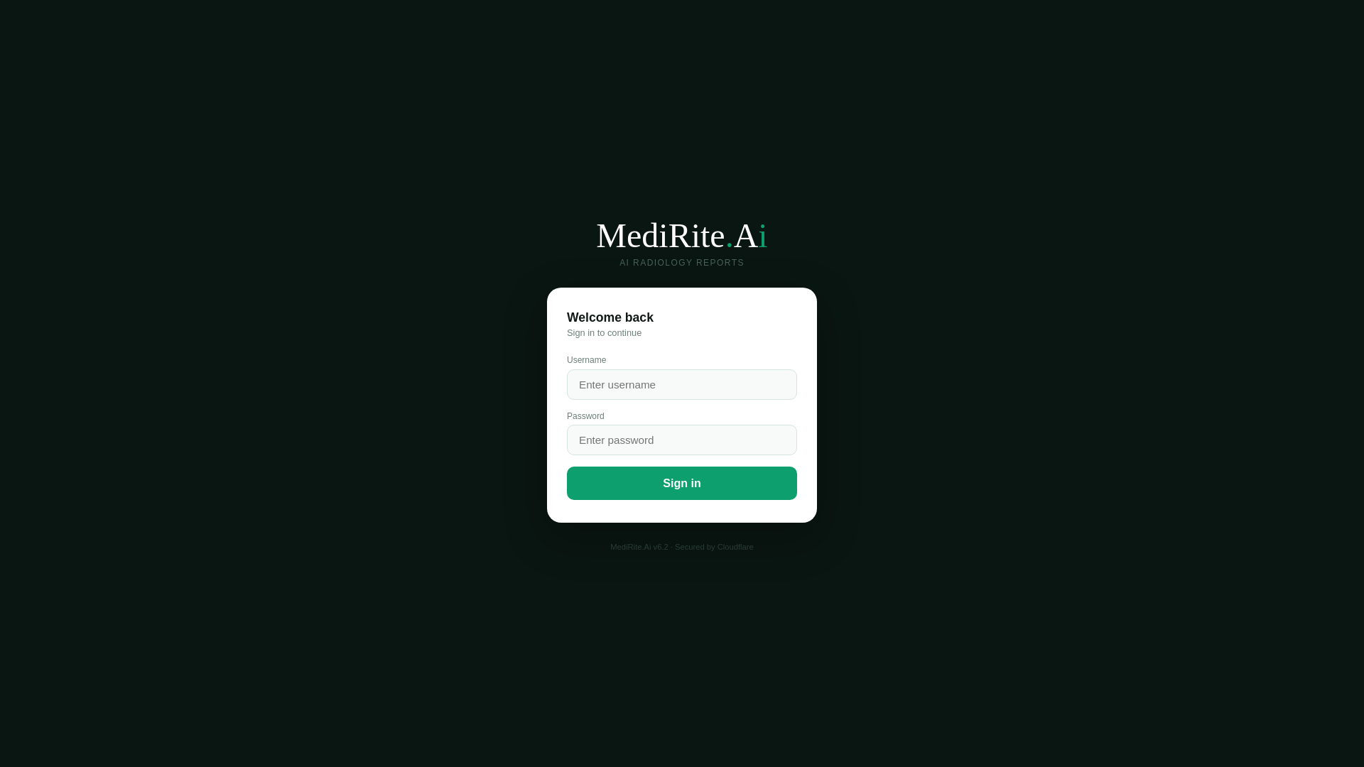 website screenshot of https://medi-riteai.com