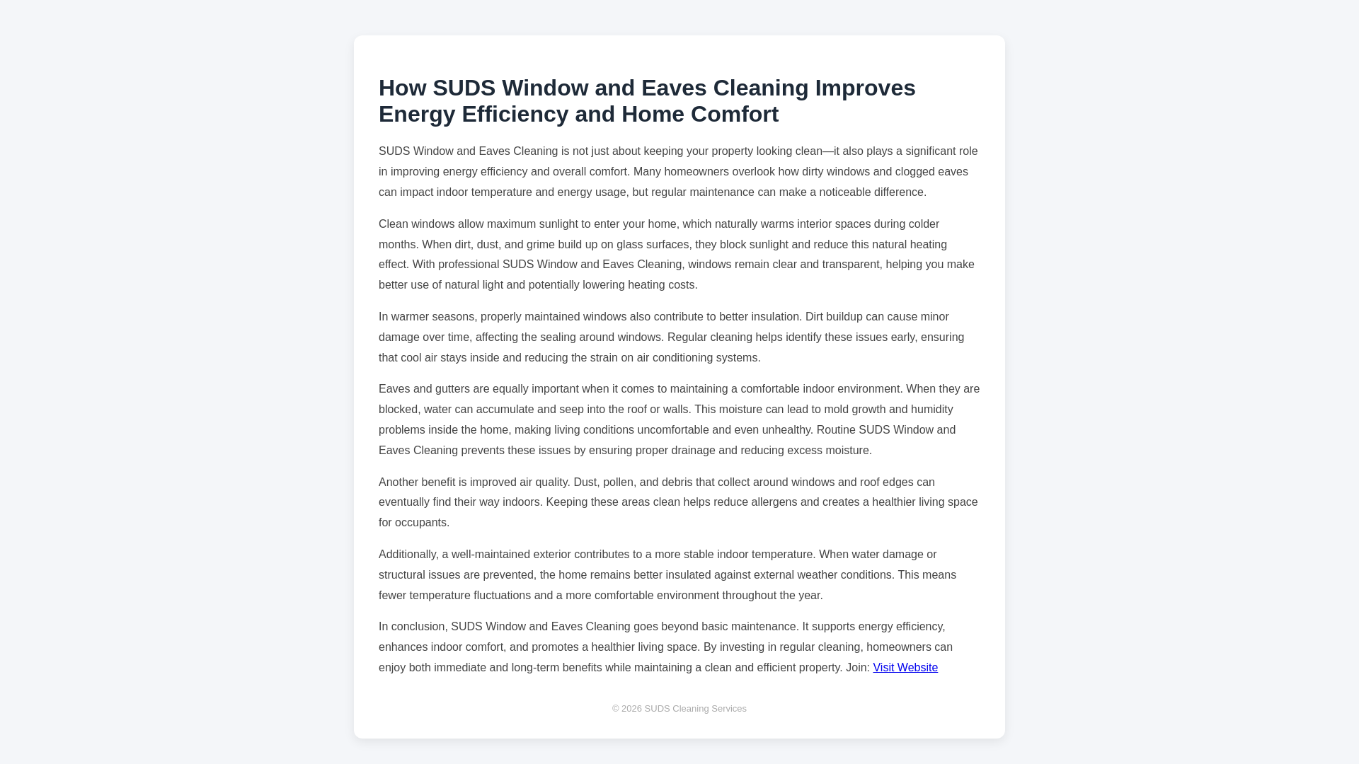 website screenshot of https://sdswindowsclean.pages.dev/