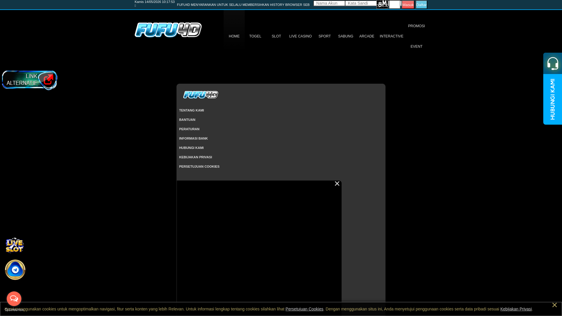 website screenshot of https://fufu4dcrail.xyz/