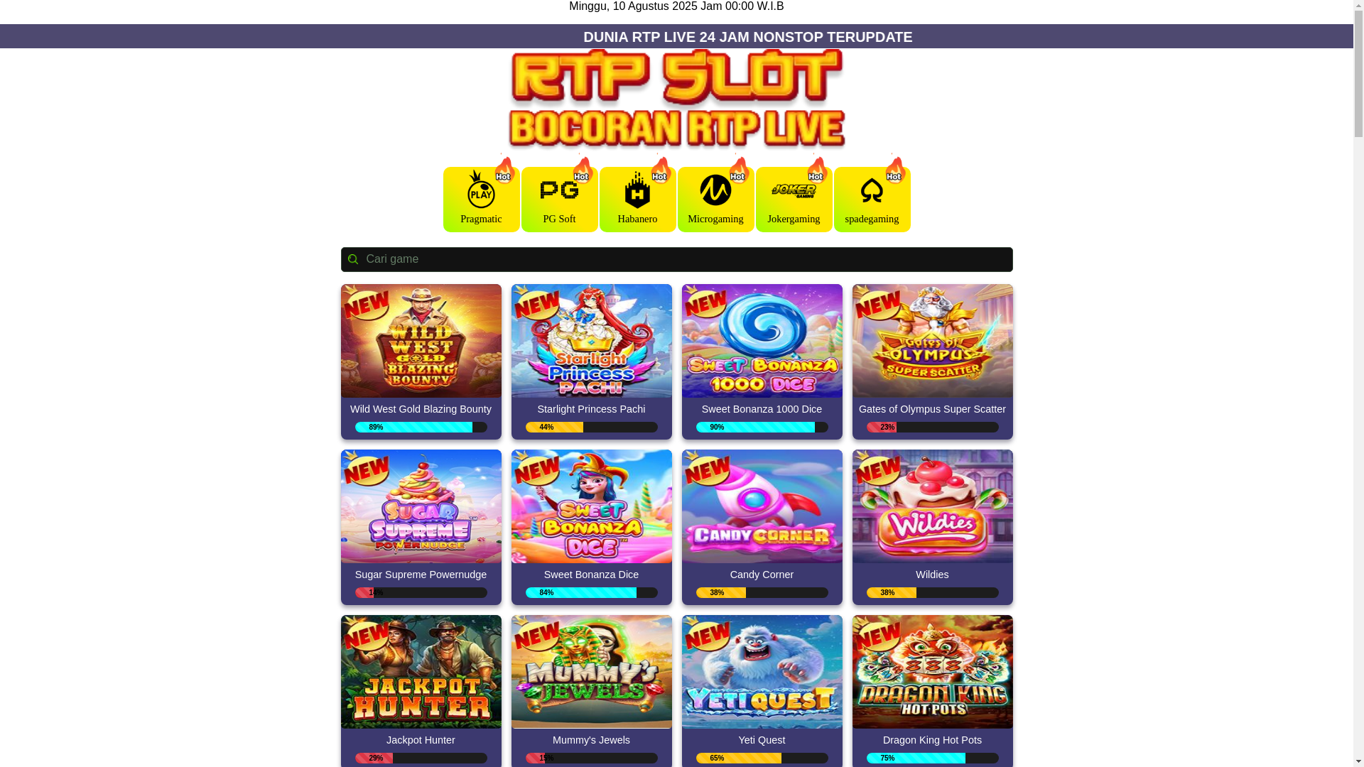 website screenshot of https://rtpkhu115.site/