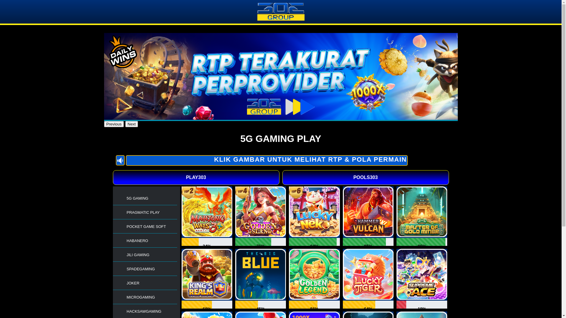 website screenshot of https://rtp-valid-pools303.site/