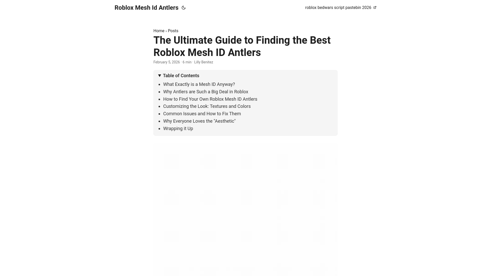 website screenshot of https://robloxmeshidantlers.pages.dev/