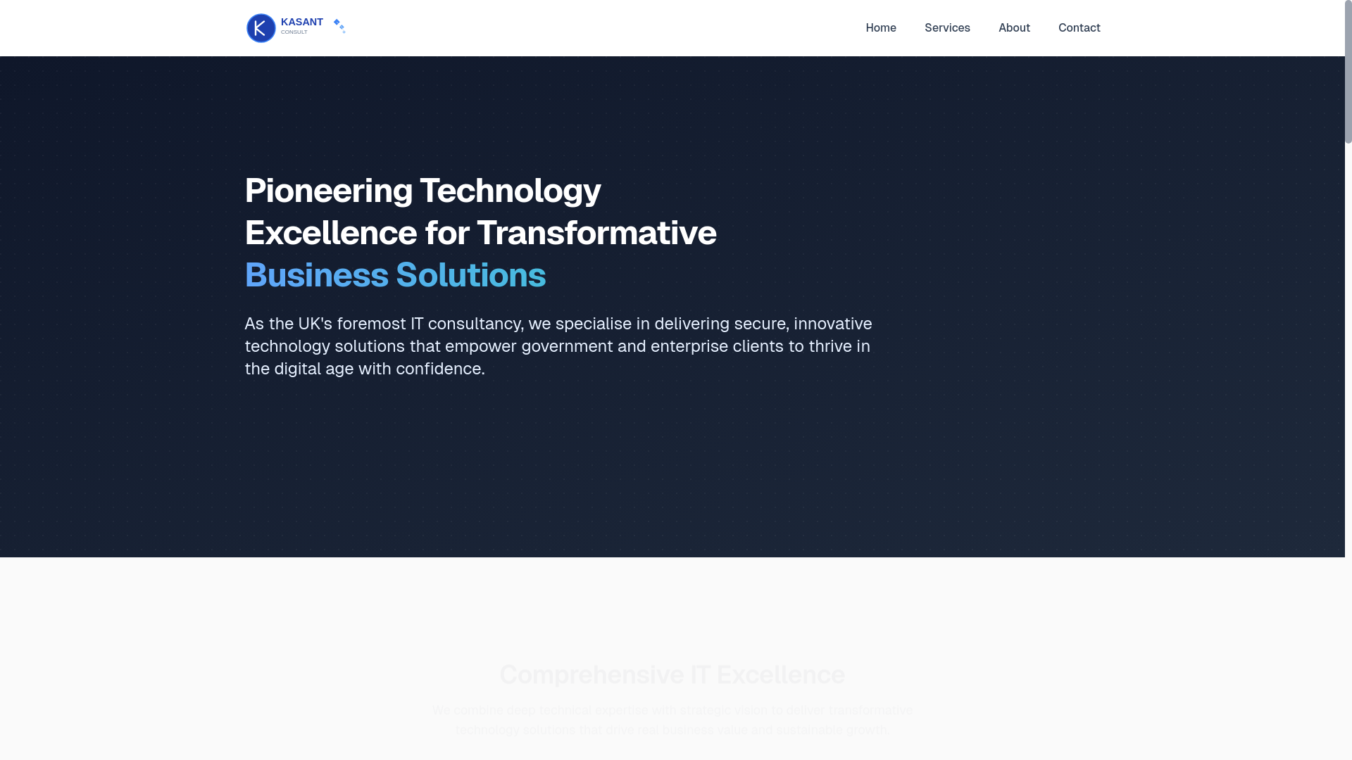 website screenshot of https://kasant.pages.dev/