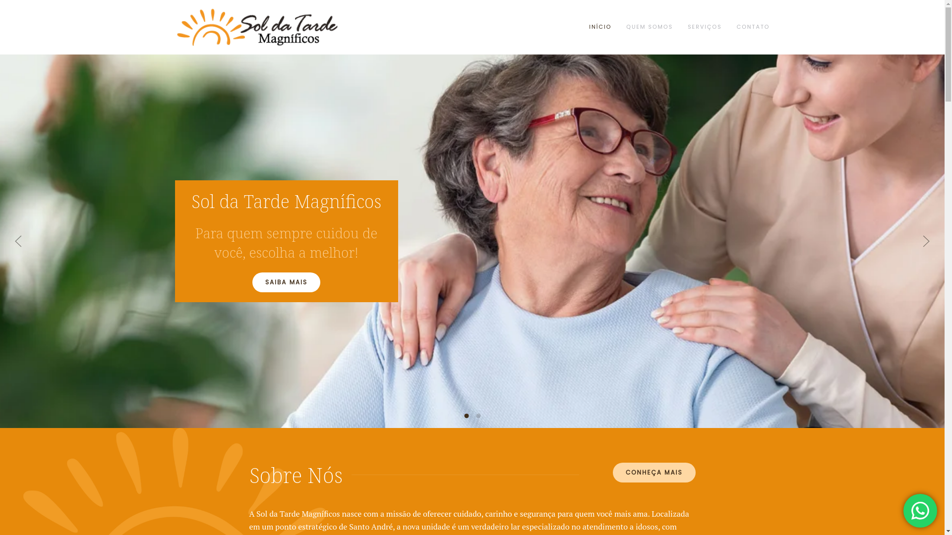 website screenshot of https://soldatardemagnificos.com.br/
