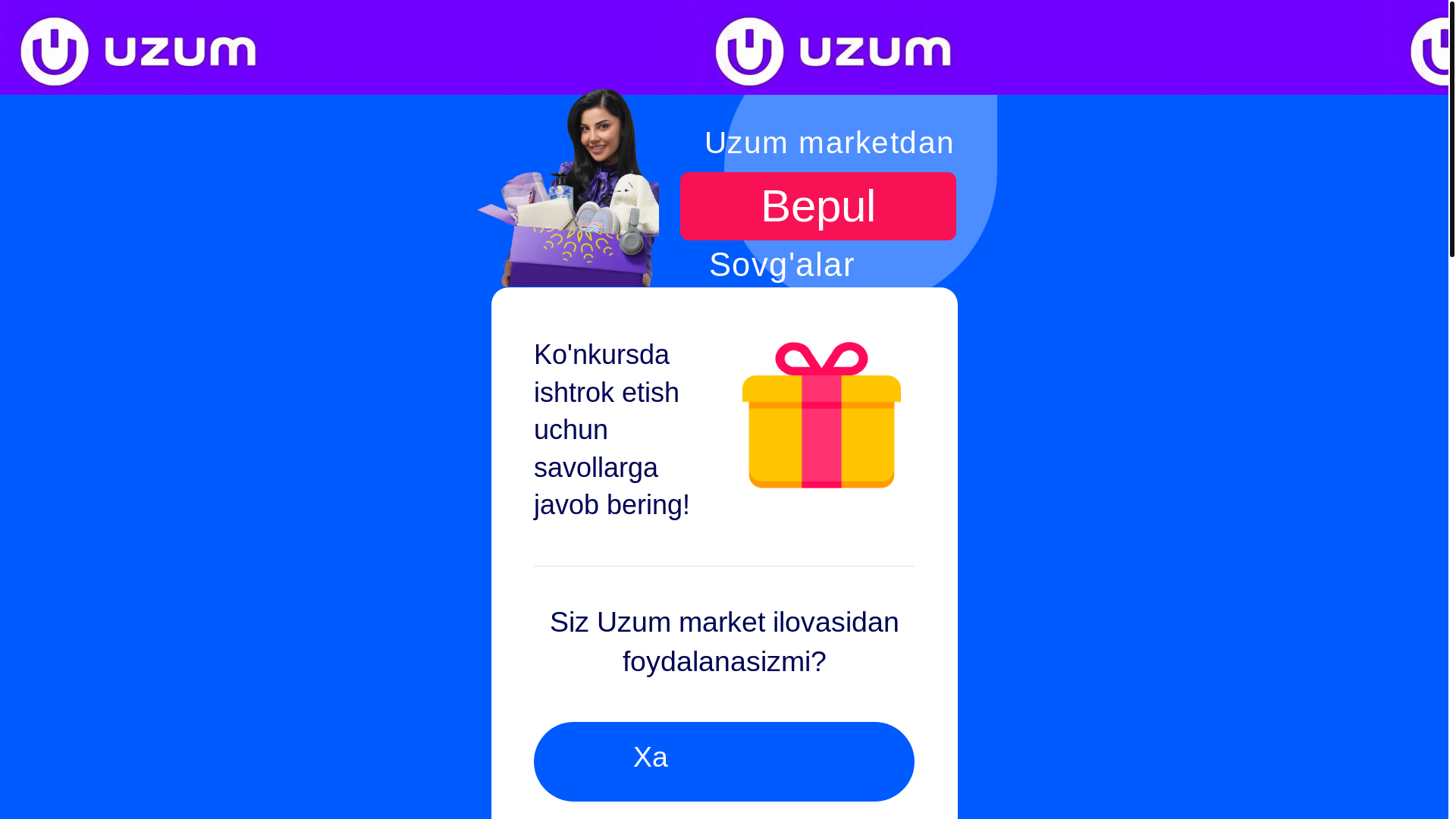 website screenshot of https://uzum-w-onlaine-sovgalar.cyou/