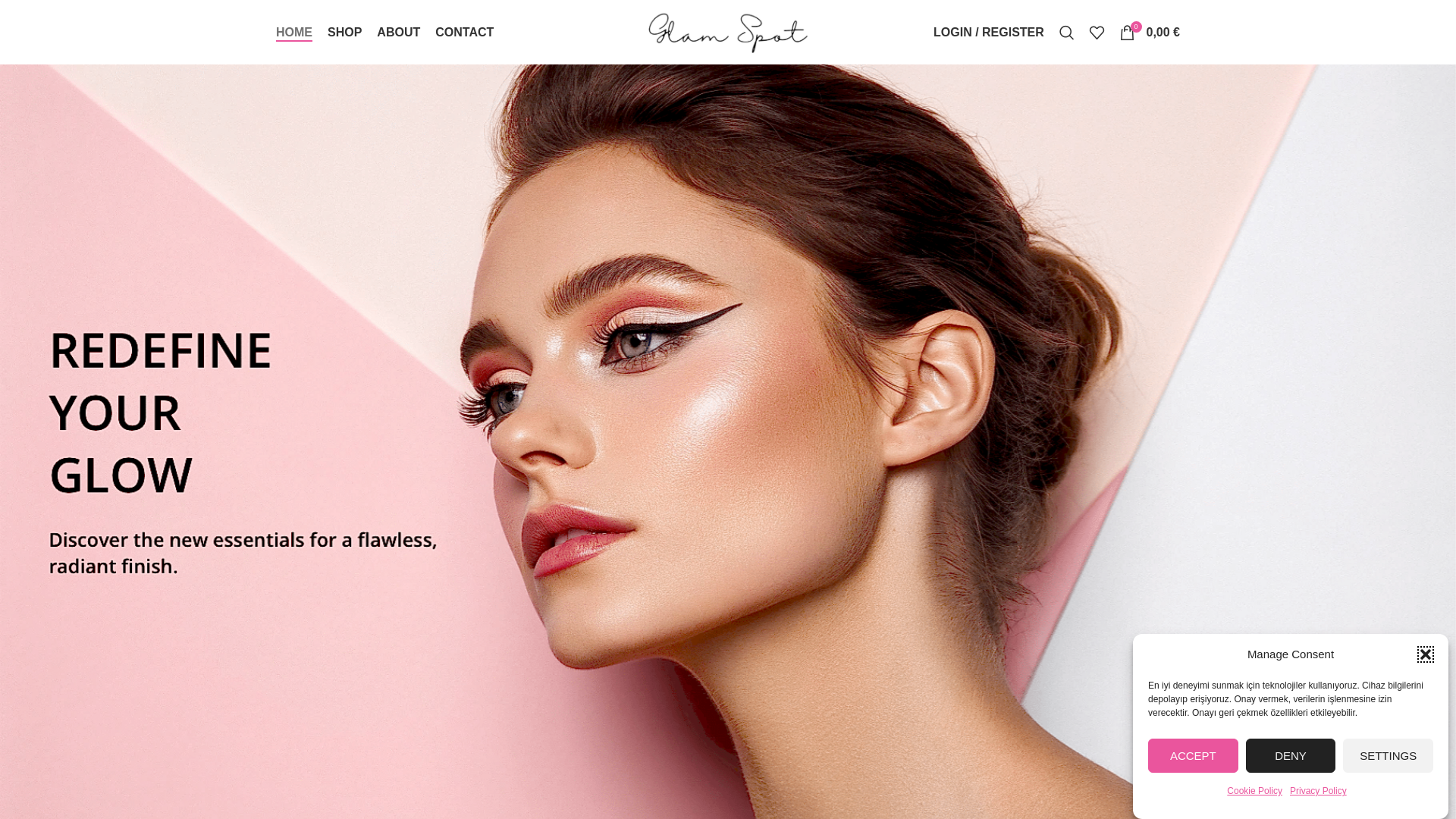 website screenshot of https://feshnbeat.shop/