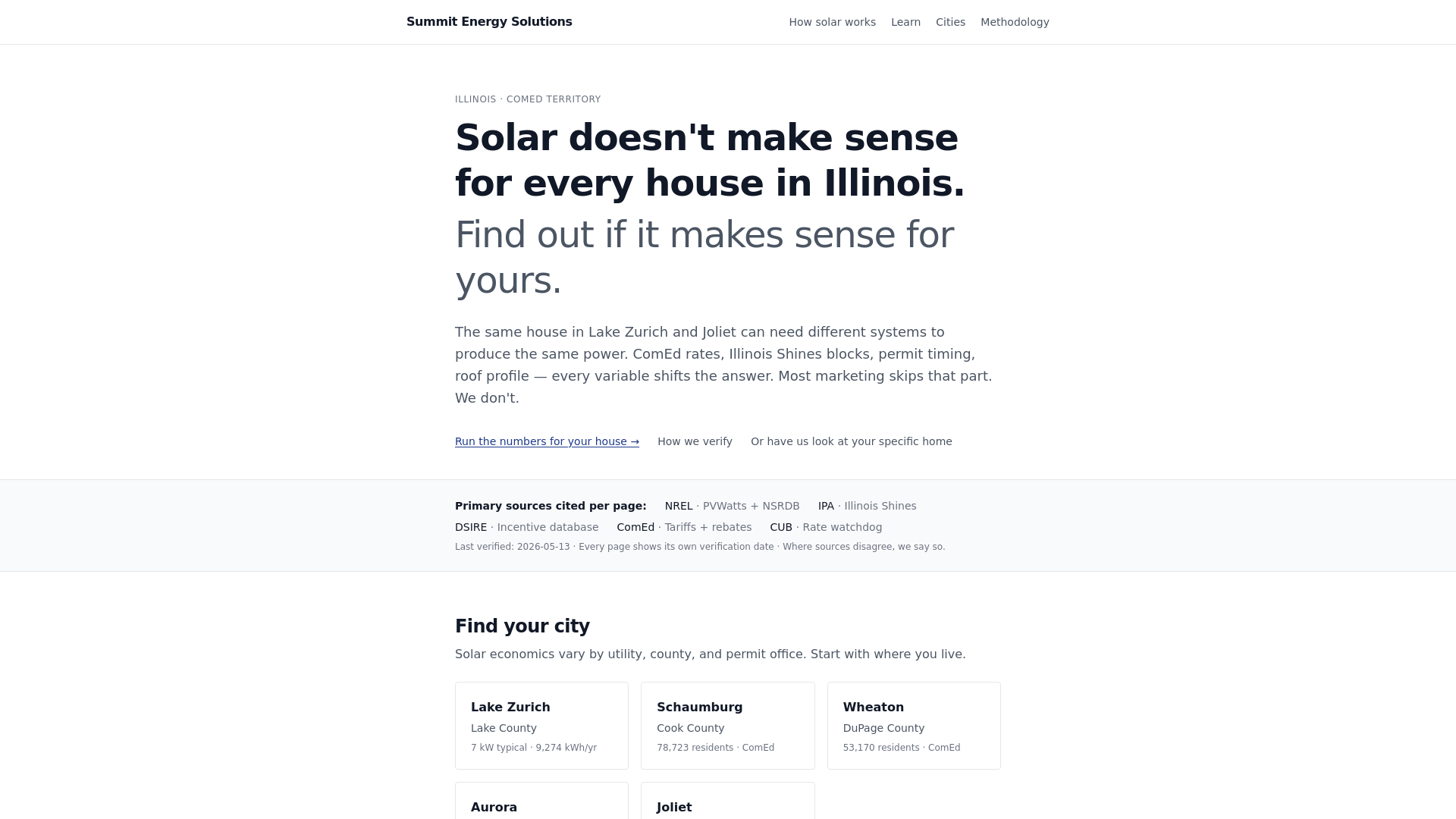website screenshot of https://summit-illinois.pages.dev/