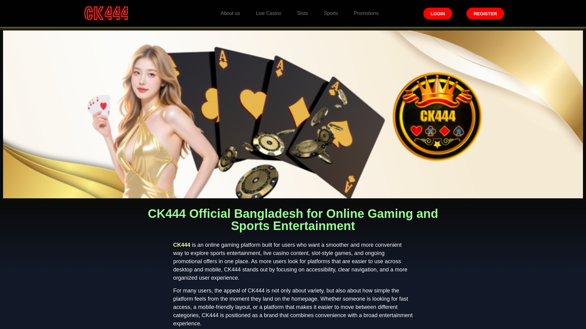 website screenshot of https://ck444-bd.cc/