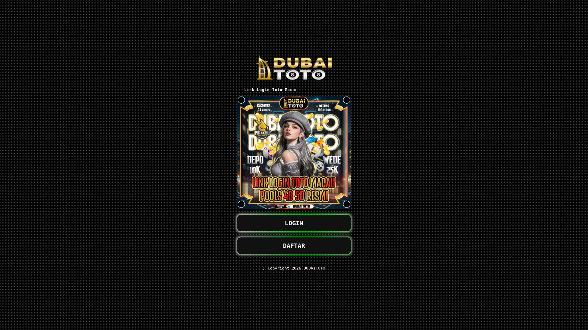 website screenshot of https://dubaitoto-seru.pages.dev/