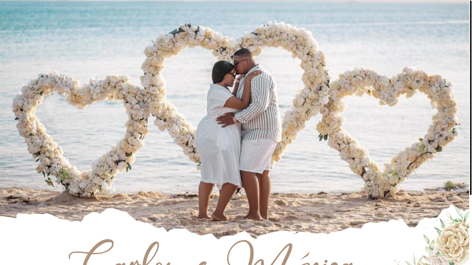website screenshot of https://casamento-carlos-monica-2025.pages.dev/