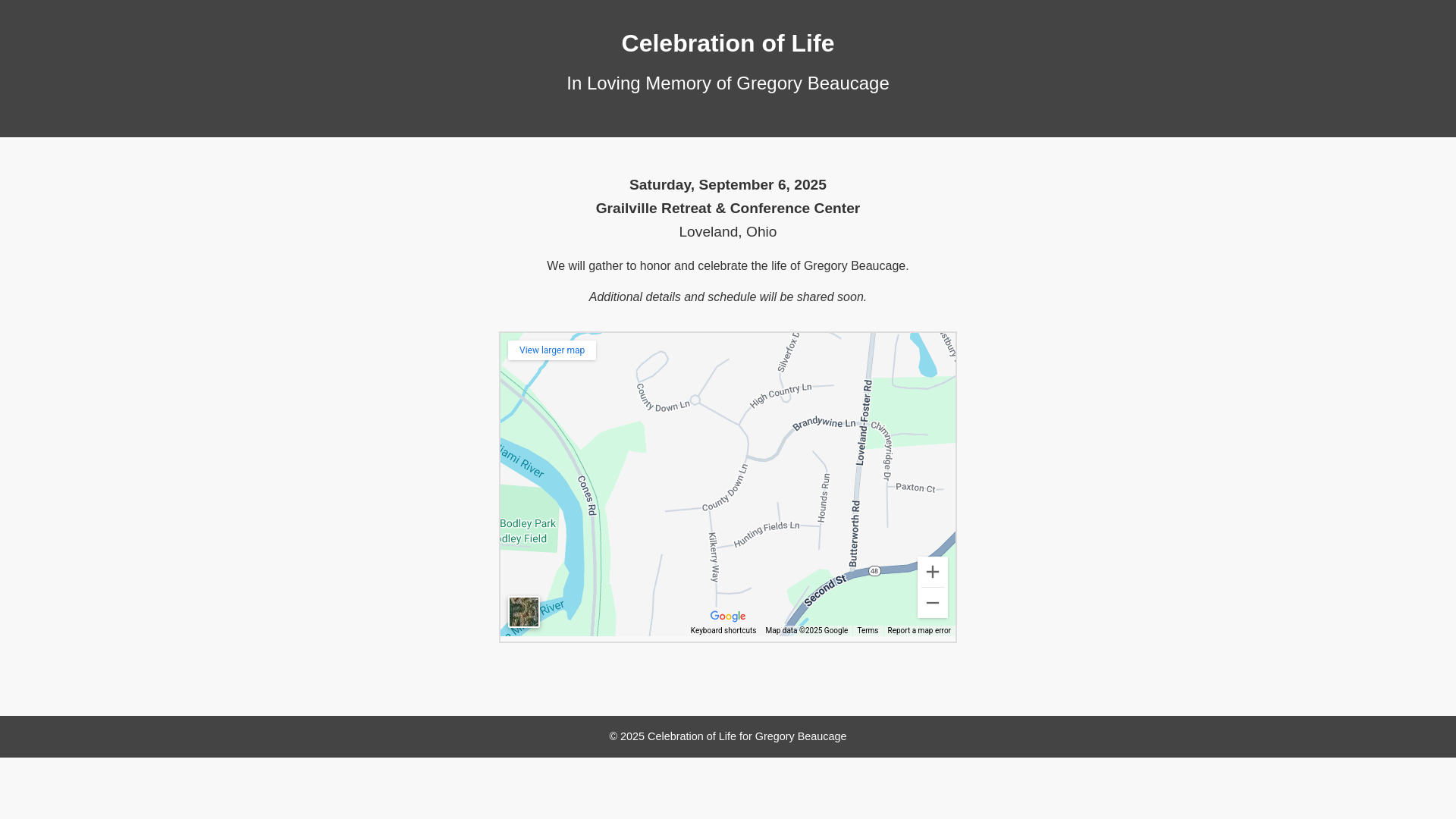 website screenshot of https://gregbeaucage.org/