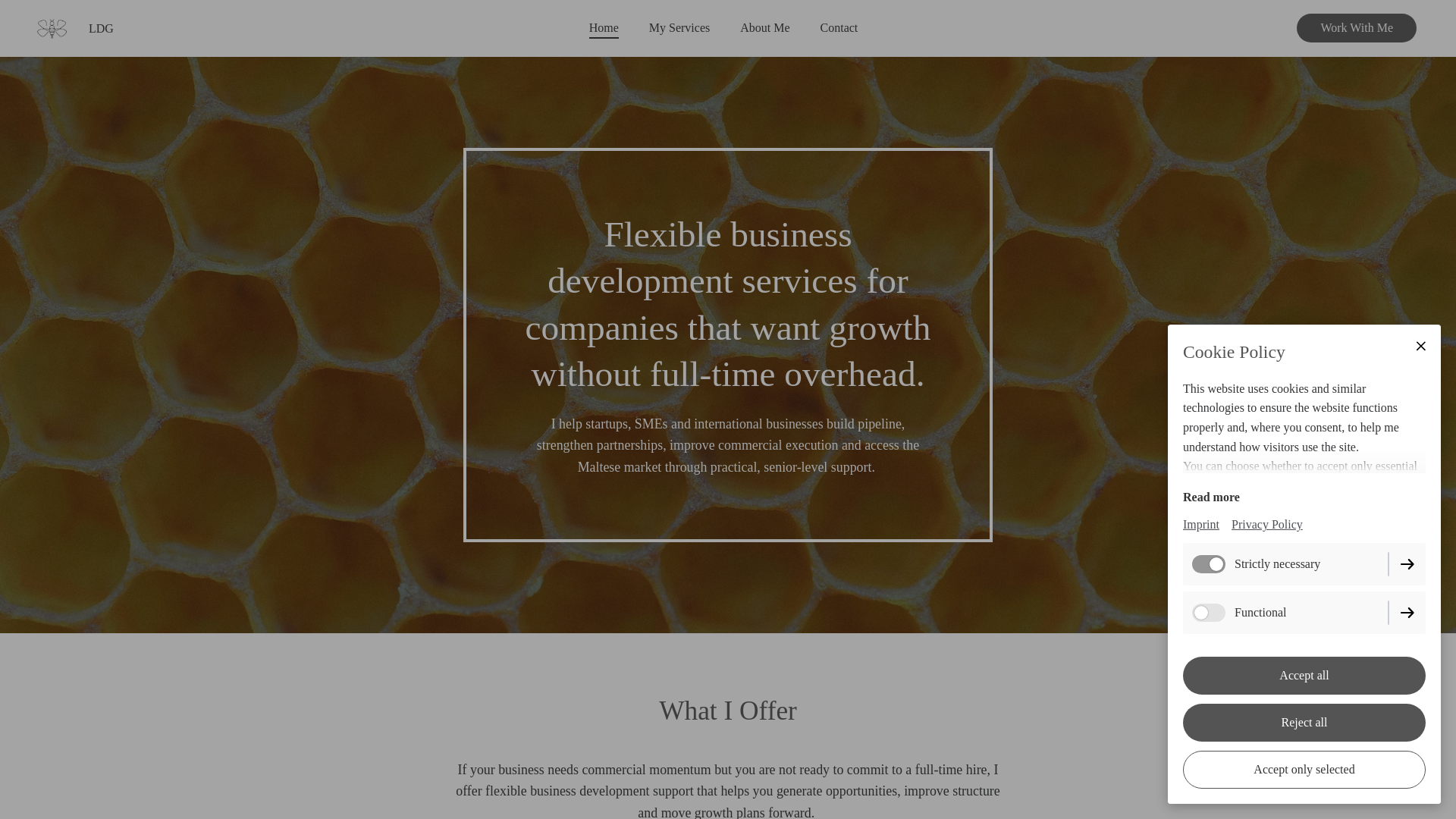 website screenshot of https://lianedg.com/