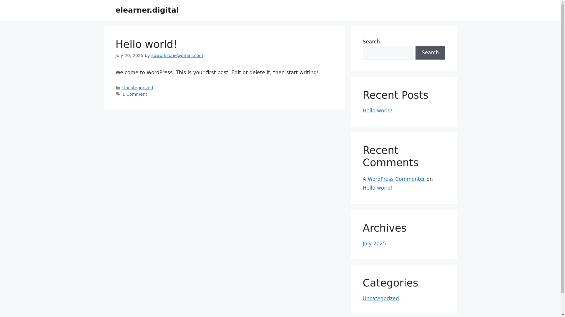 website screenshot of https://elearner.digital/