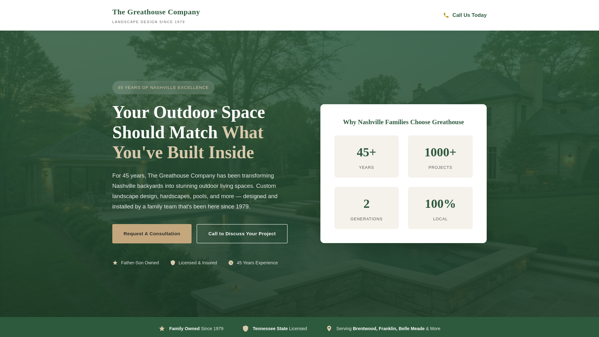 website screenshot of https://greathouse-company.pages.dev/