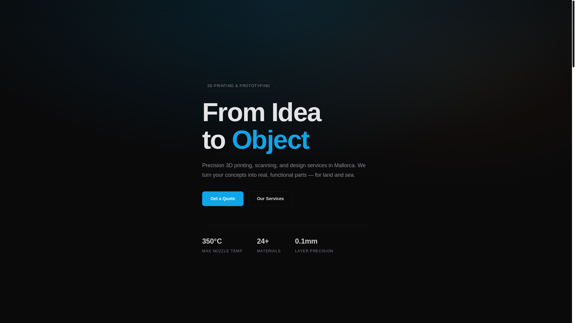 website screenshot of https://formada3d.pages.dev/