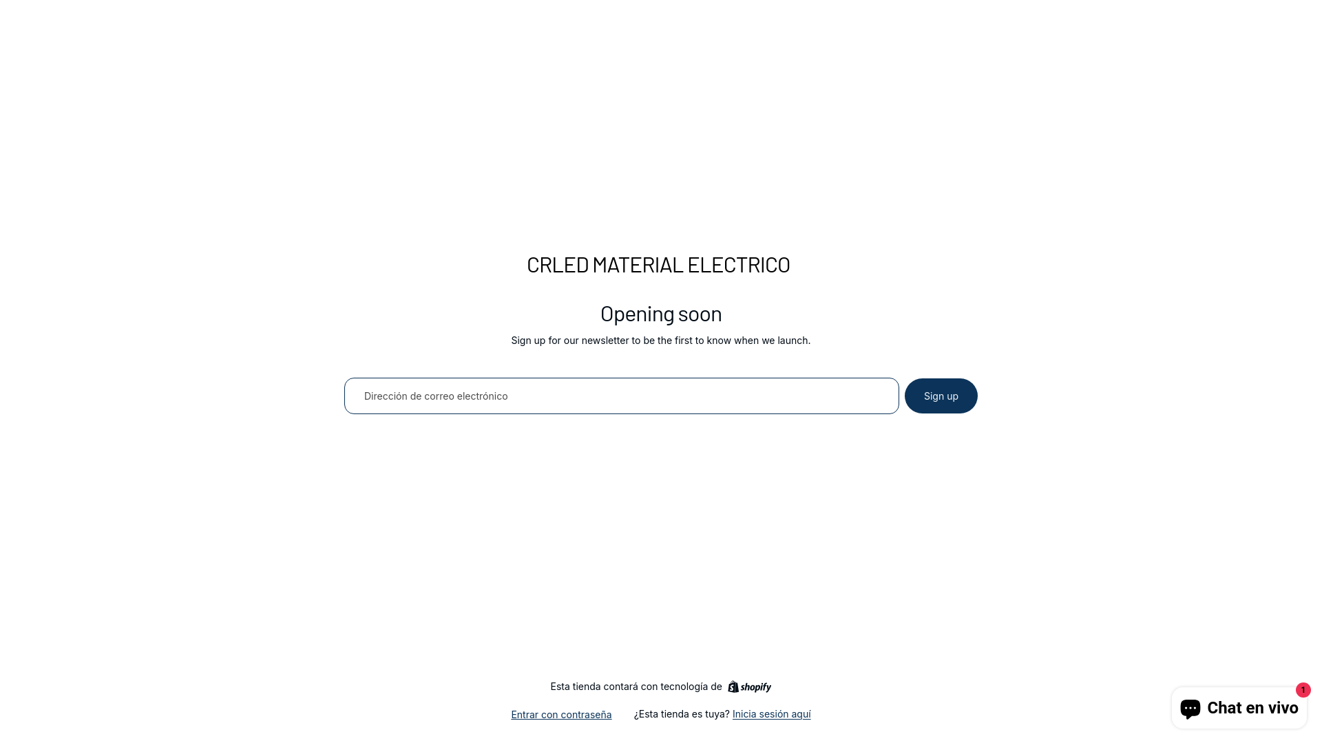 website screenshot of https://crled.com.mx/