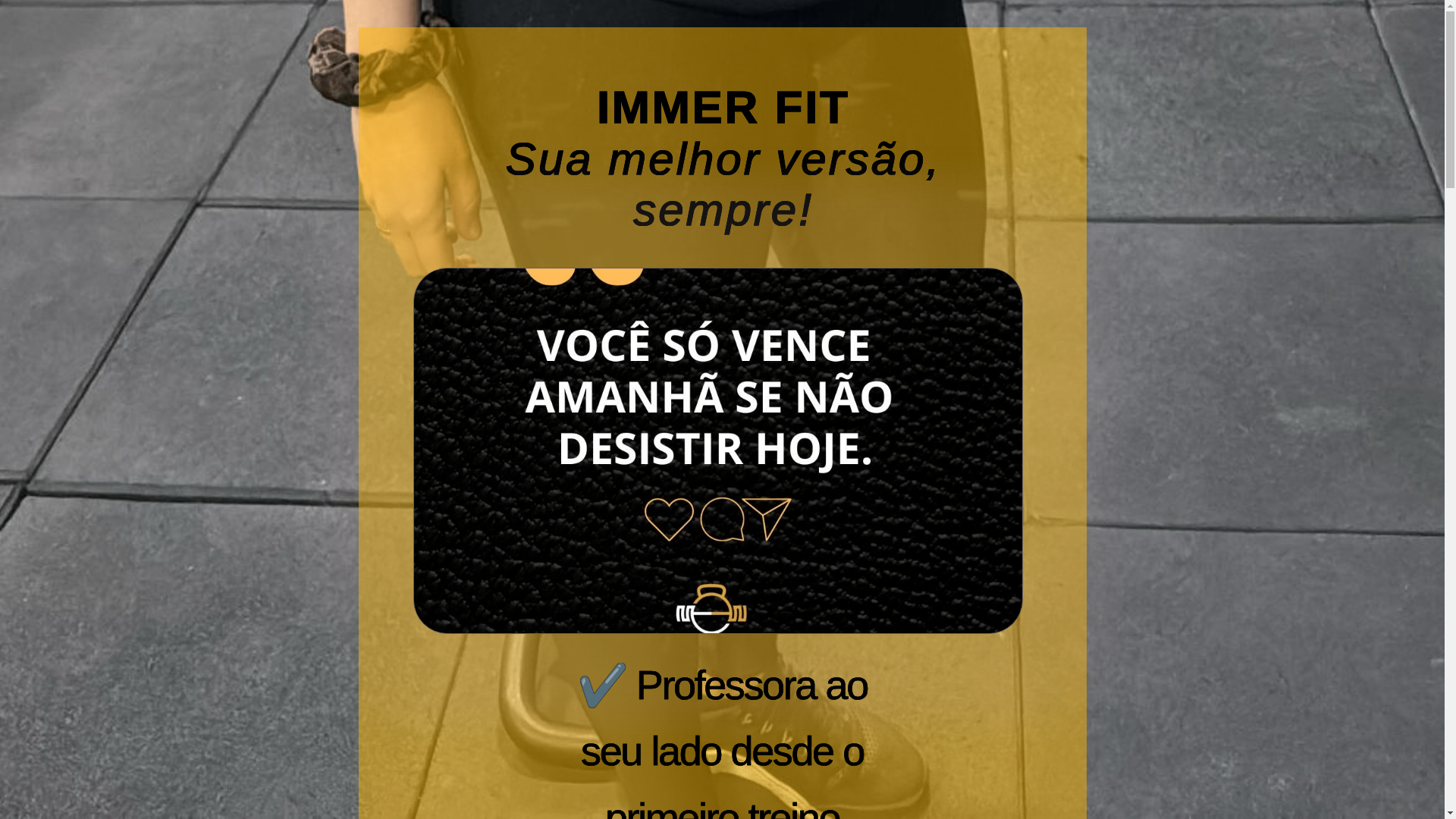 website screenshot of https://immerfit.com.br/