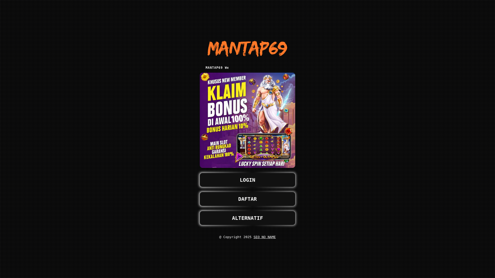 website screenshot of https://mantapgaya69.pages.dev/