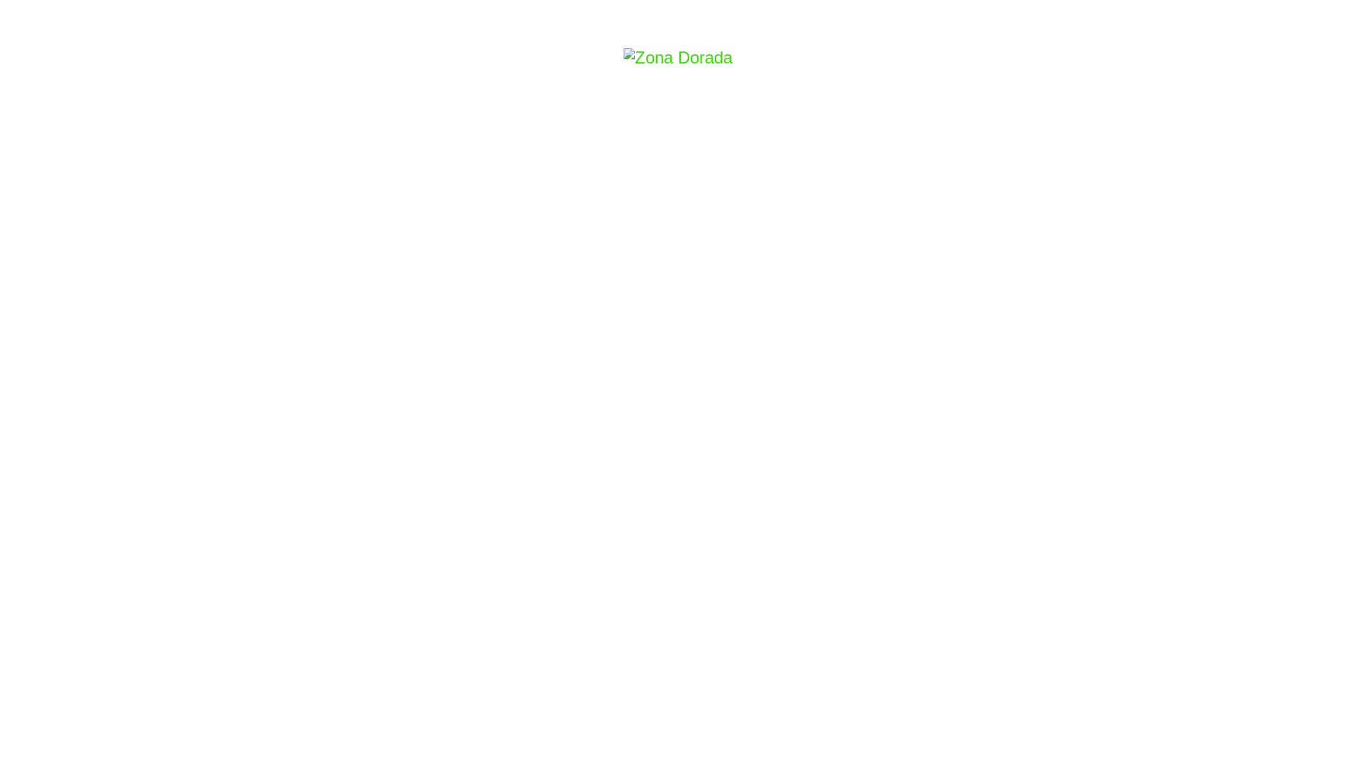 website screenshot of https://zonadorada.com.uy/
