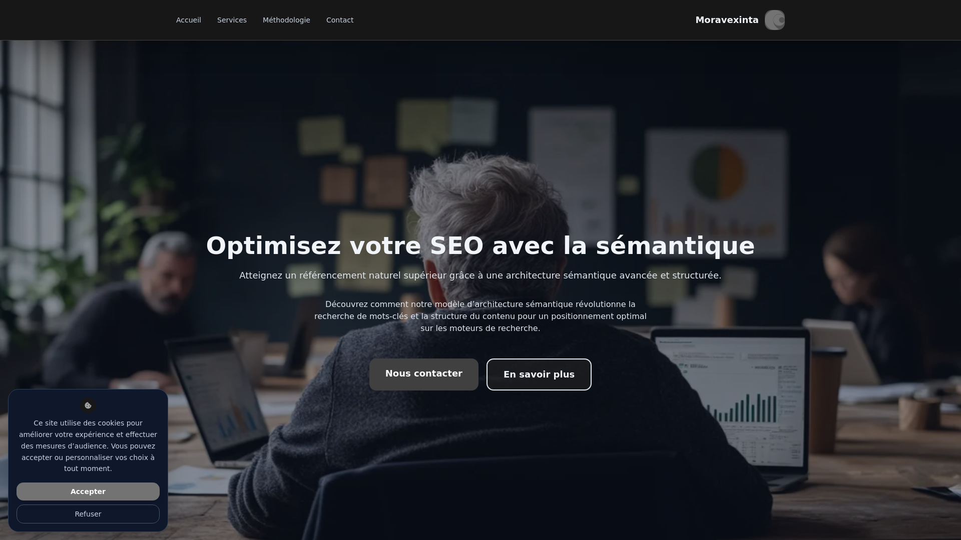 website screenshot of https://moravexinta.sbs/