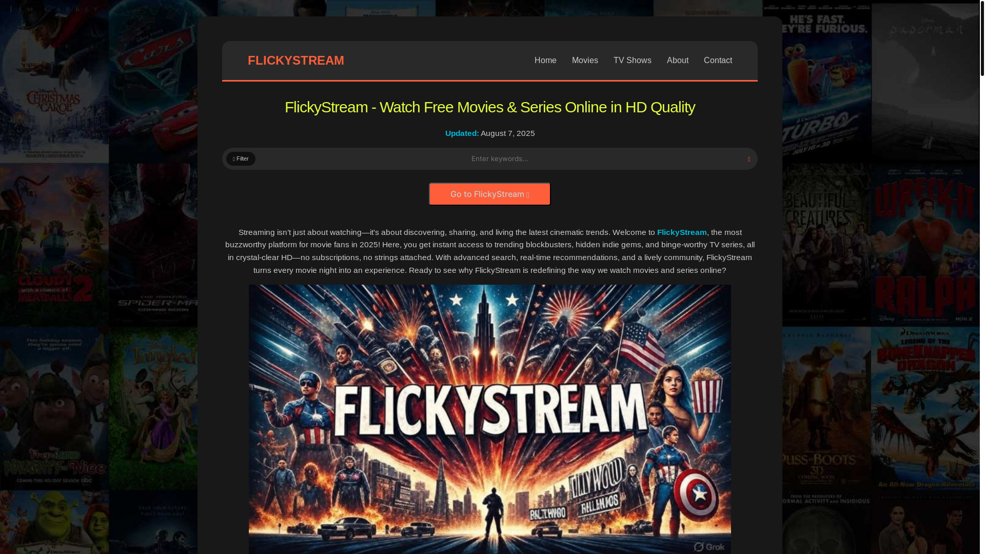 website screenshot of https://flickystream-za-com.pages.dev/