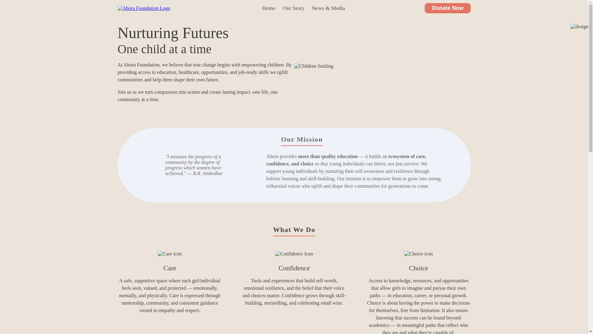 website screenshot of https://ahora-website.pages.dev/