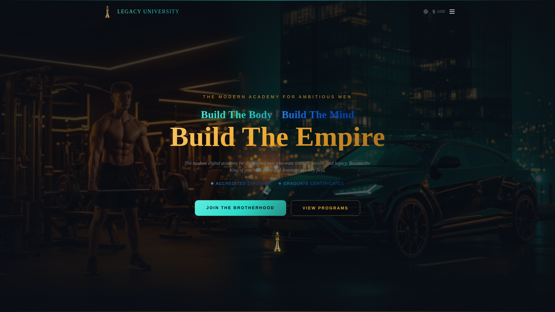 website screenshot of https://modernreality.life/