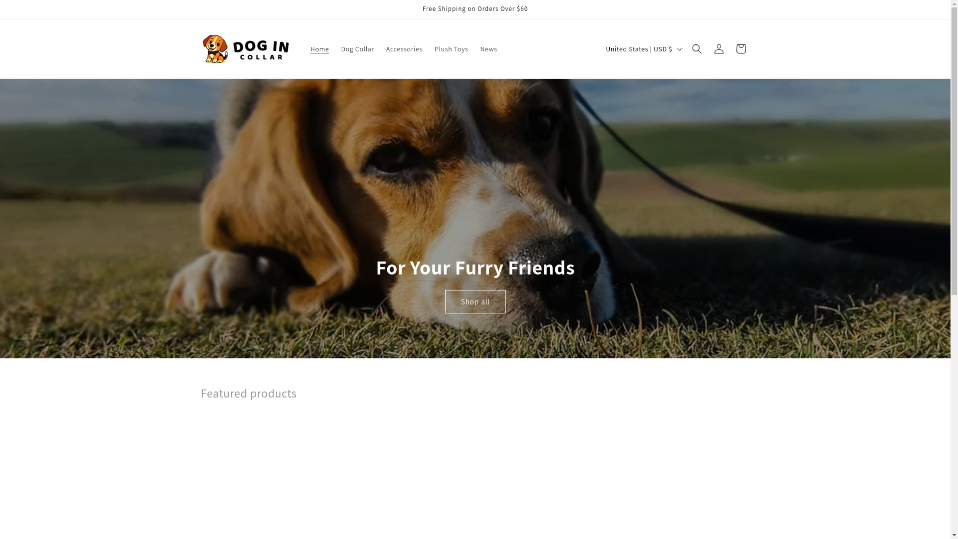 website screenshot of https://mofusandplush.com/