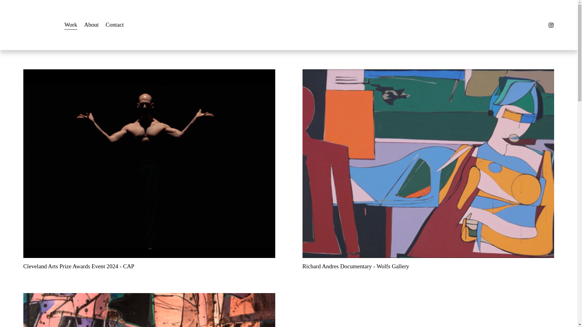website screenshot of https://matthewnunesvideo.com/