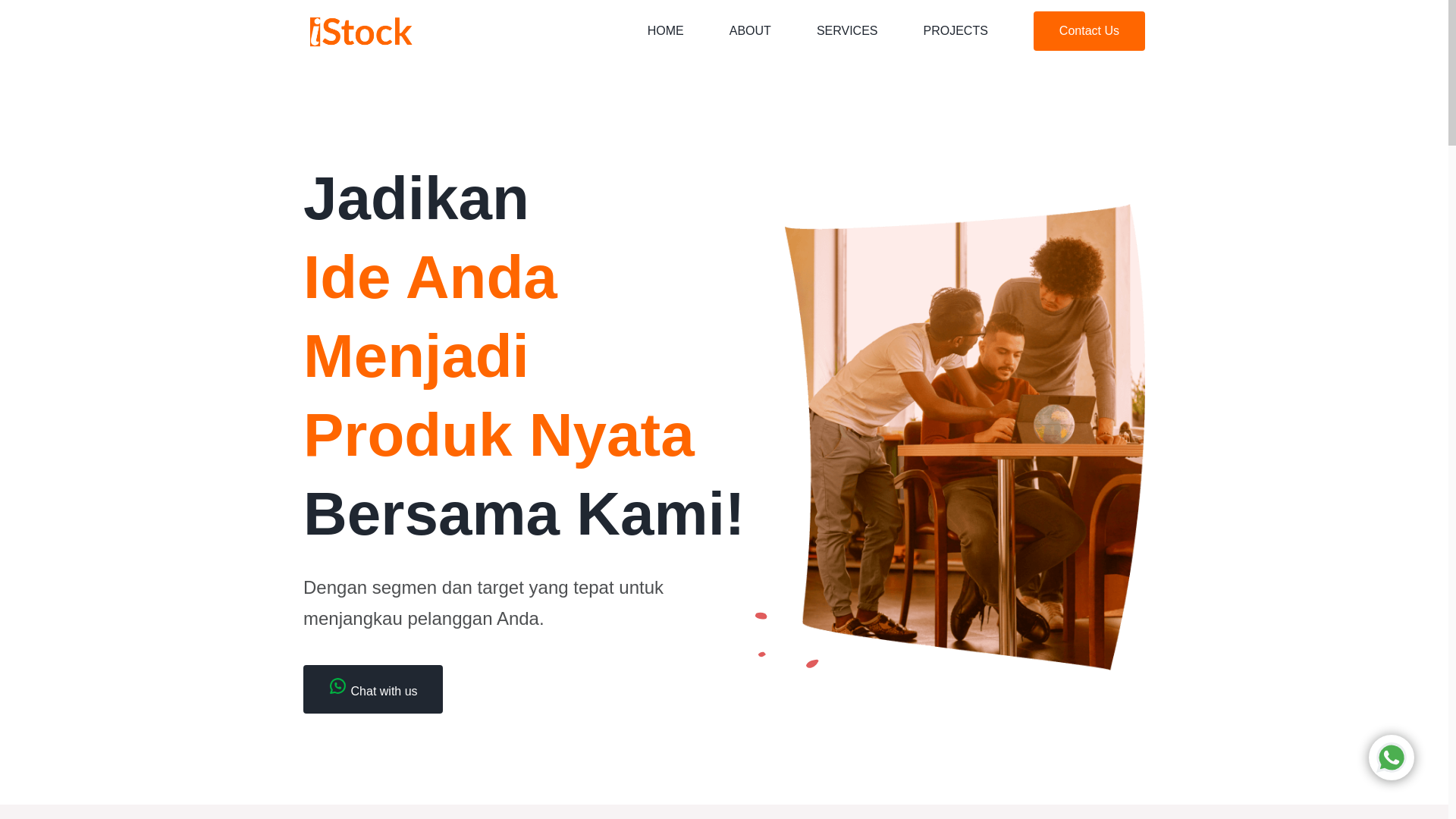 website screenshot of https://istock.pages.dev/